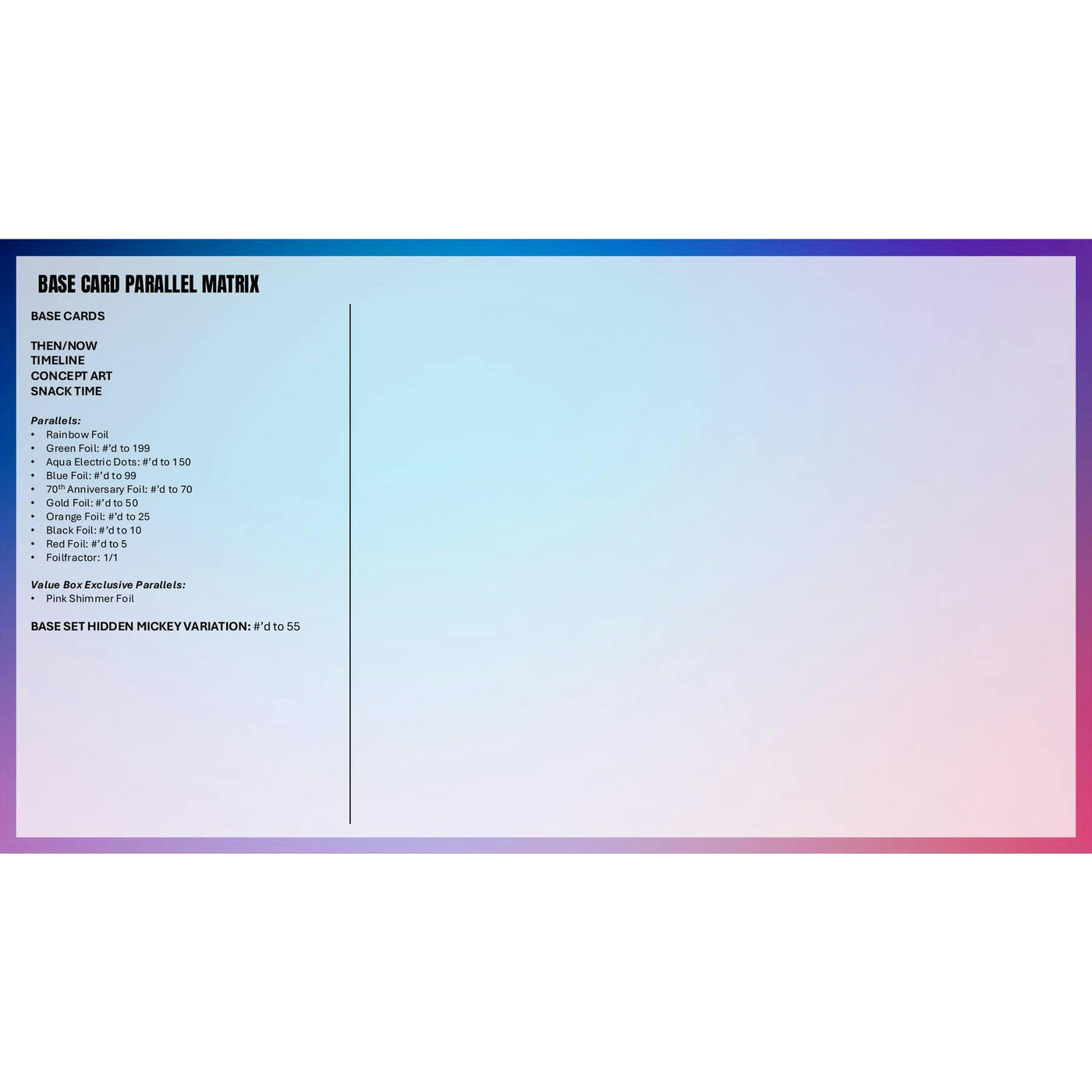 2025 Topps Disneyland 70th Anniversary Blaster 40-Box Case