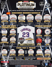 2026 TriStar Hidden Treasures Platinum Autographed Baseball Achievements Edition Hobby Box