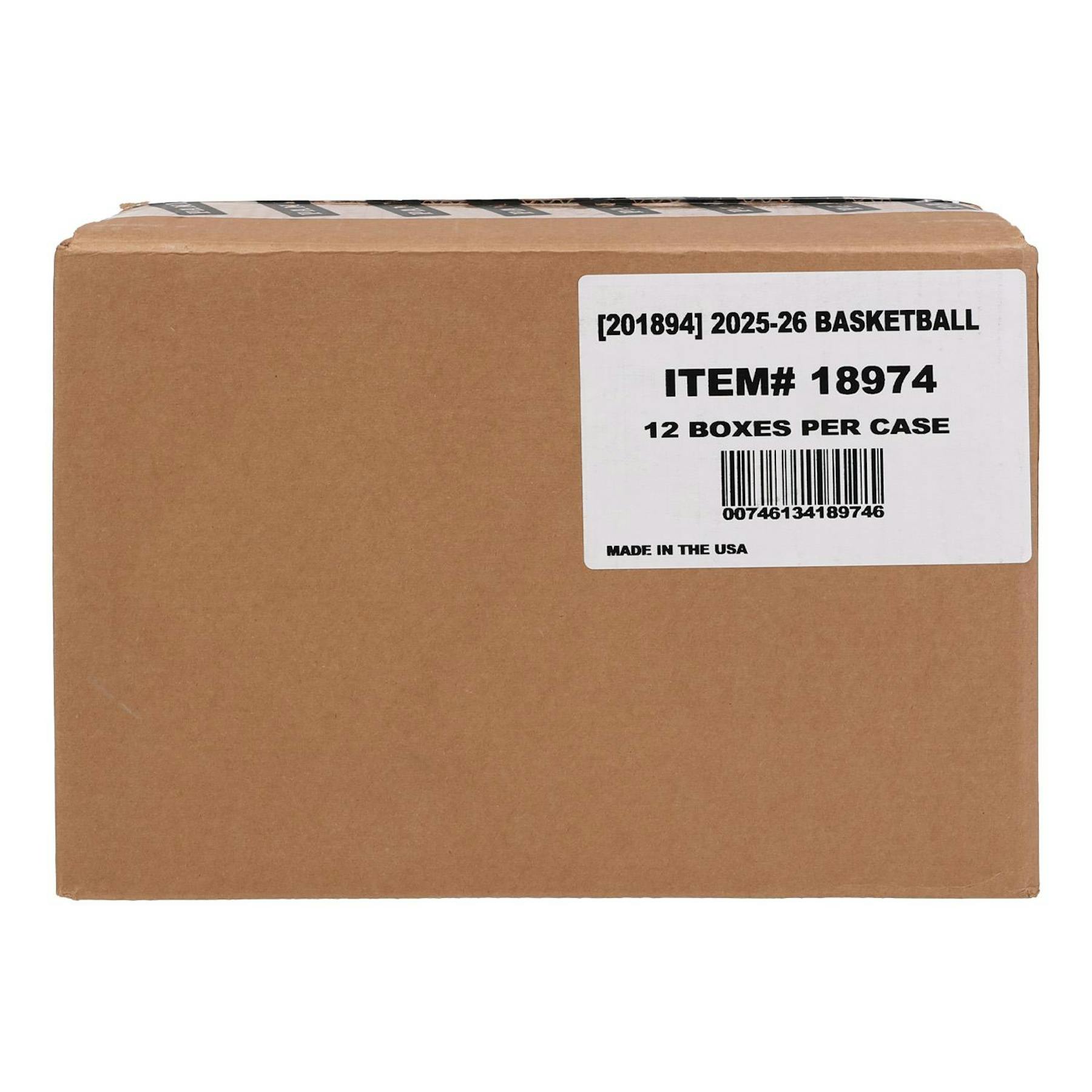2025/26 Panini Signature Series Basketball Hobby 12-Box Case