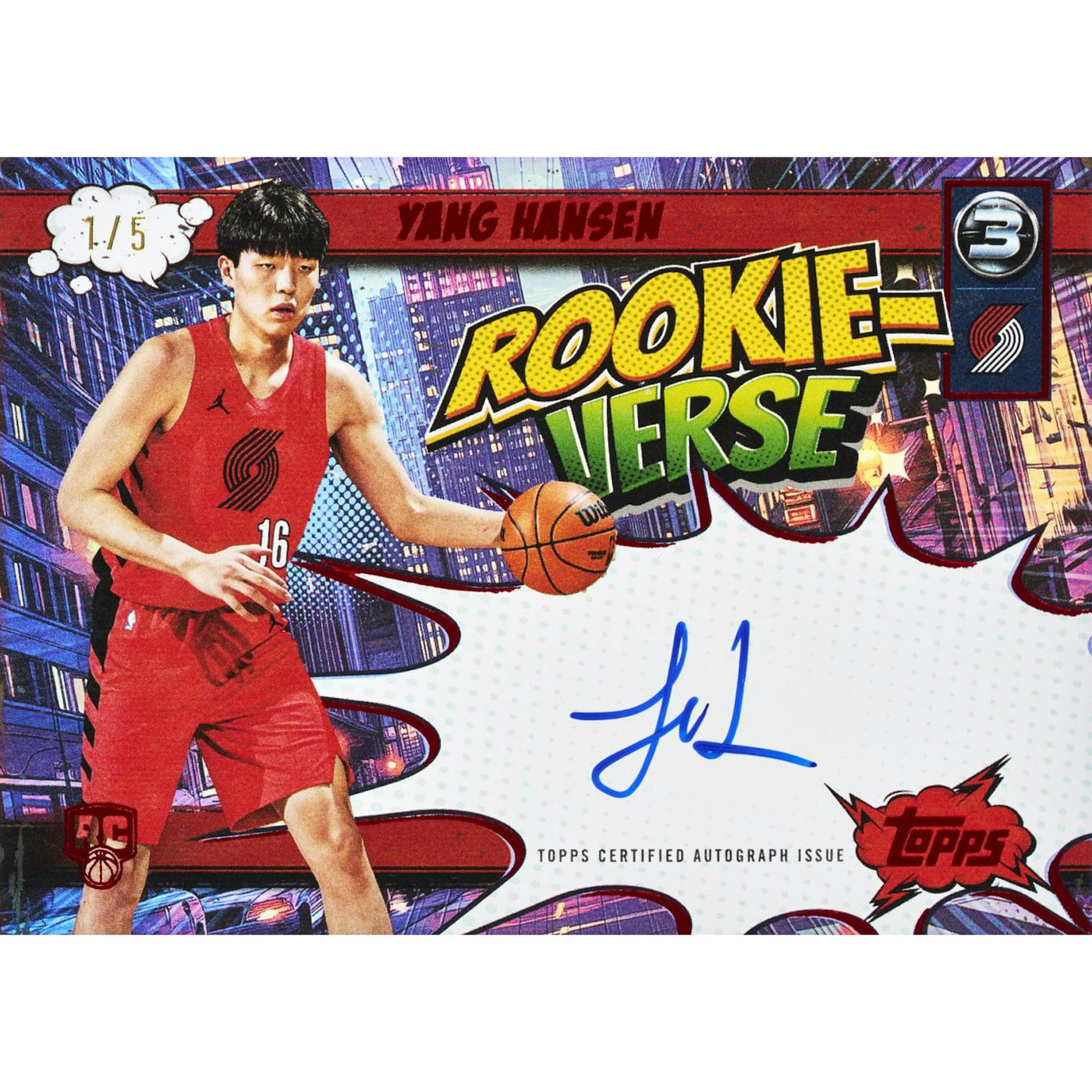 2025/26 Topps Three Basketball Hobby 4-Box Case