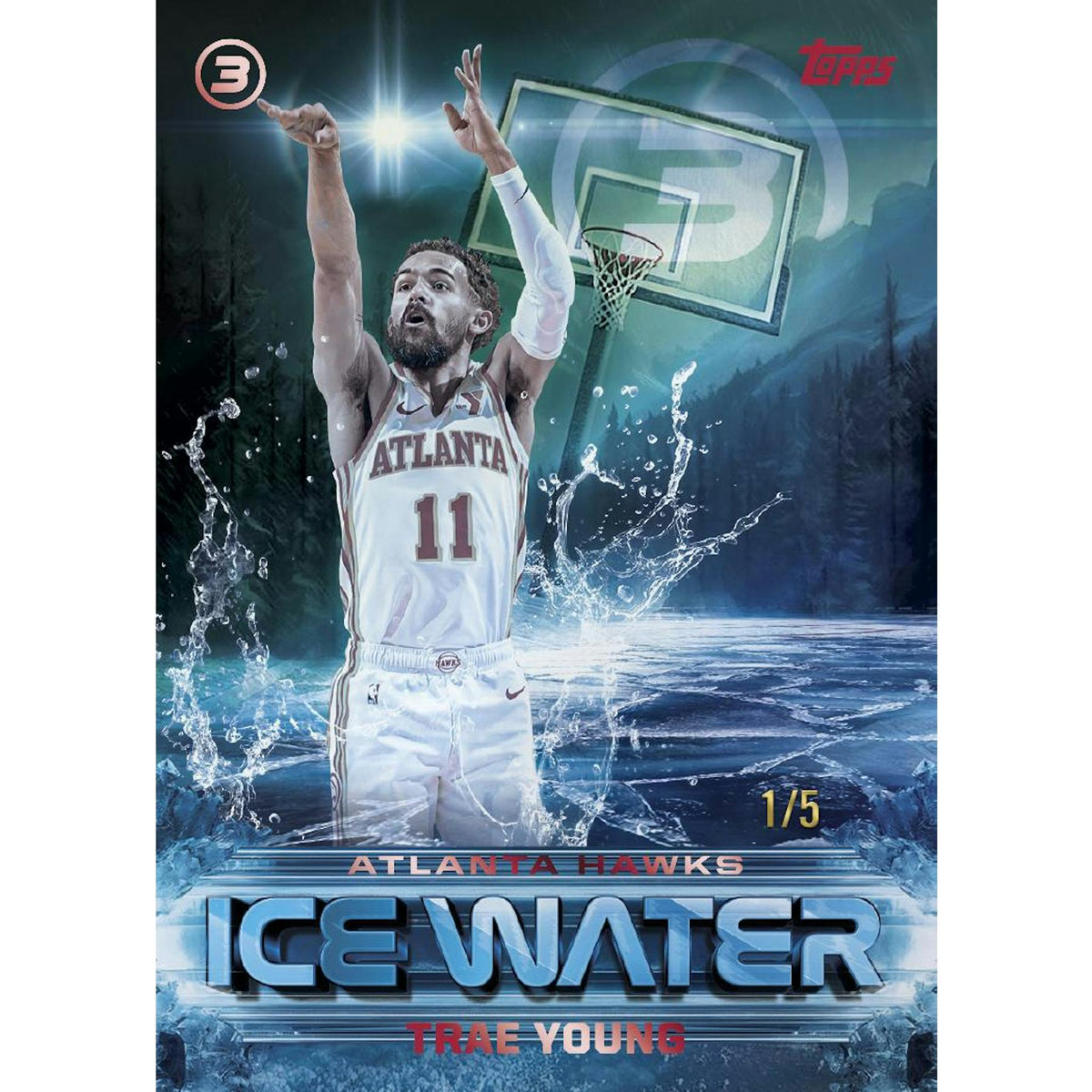 2025/26 Topps Three Basketball Hobby 4-Box Case