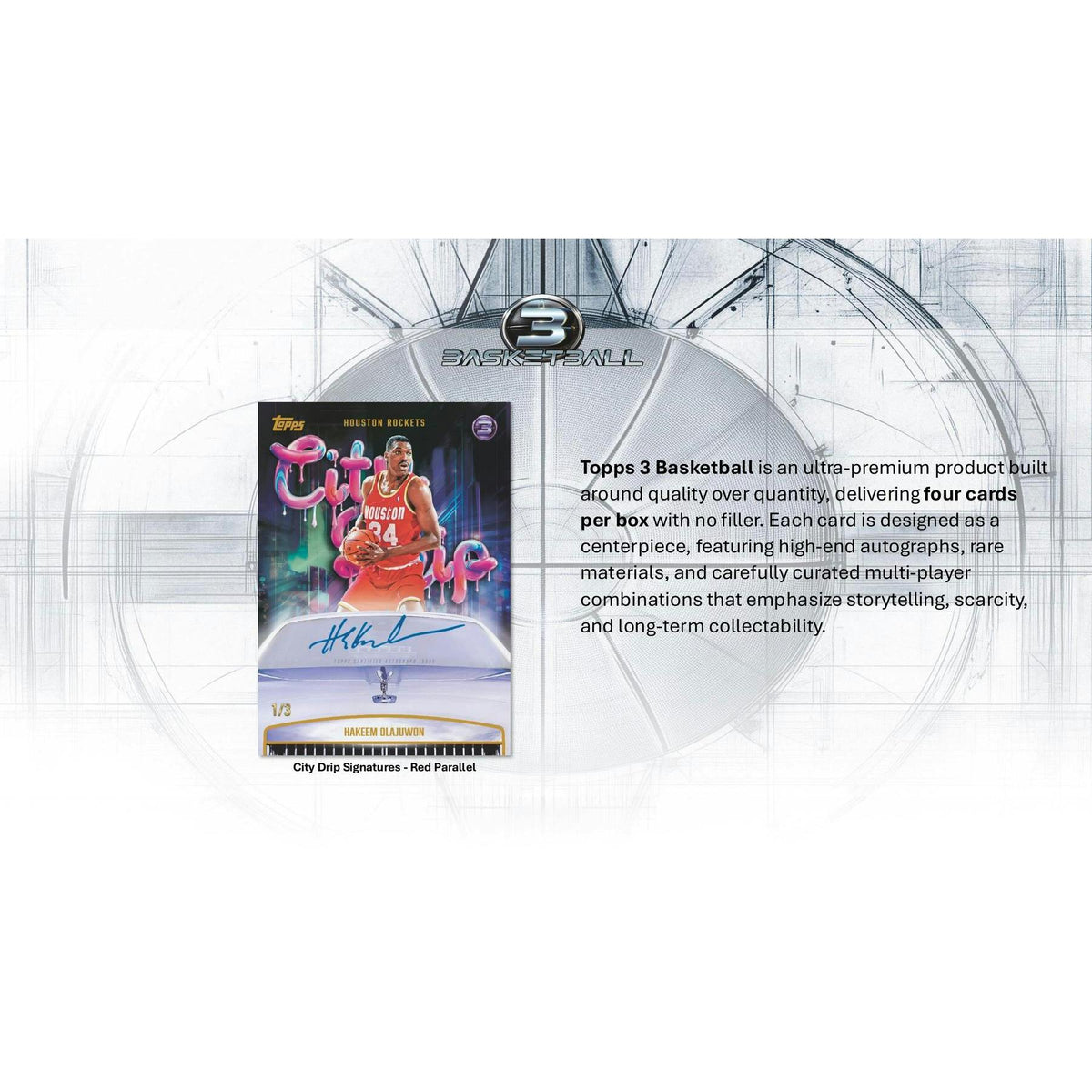 2025/26 Topps Three Basketball Hobby Box