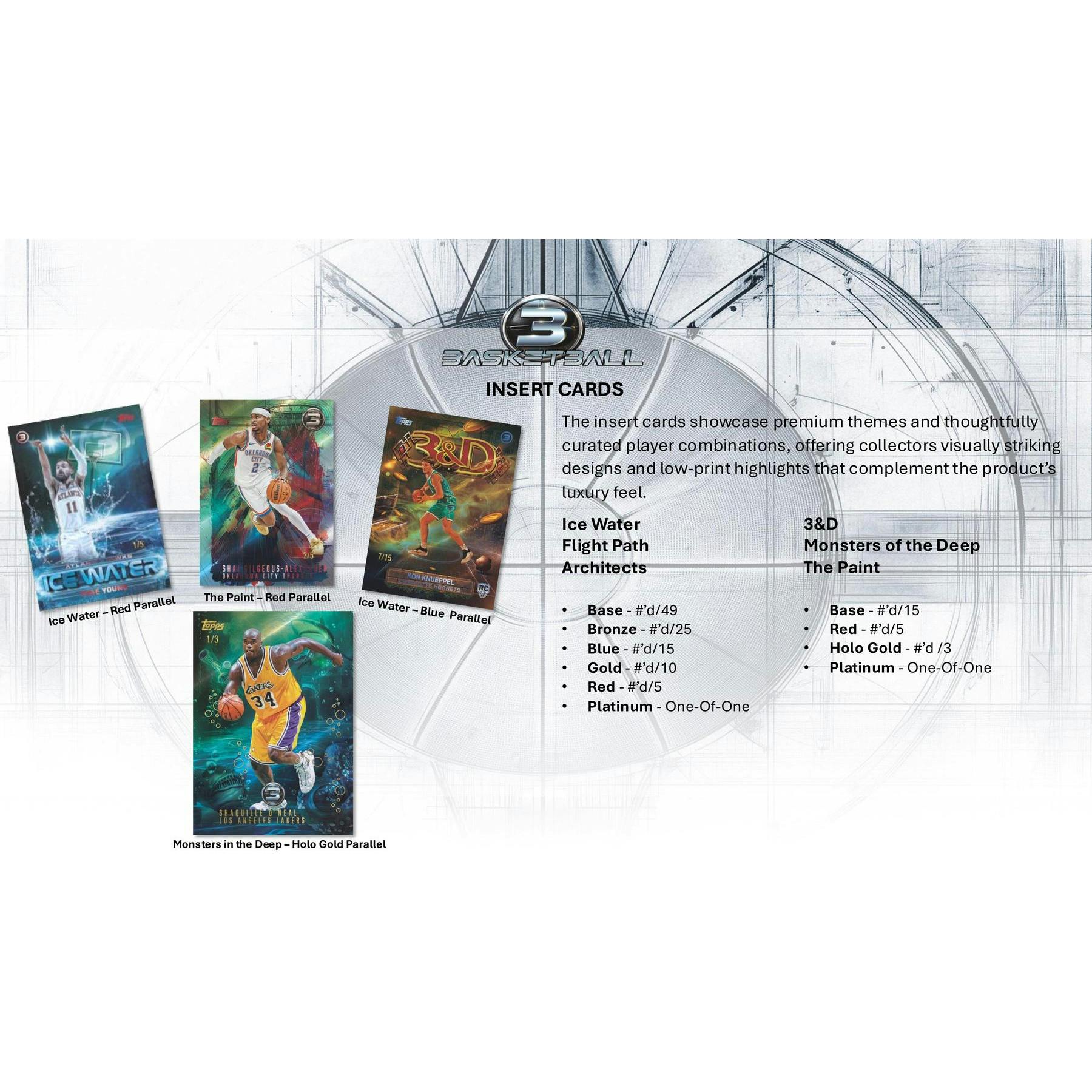 2025/26 Topps Three Basketball Hobby Box