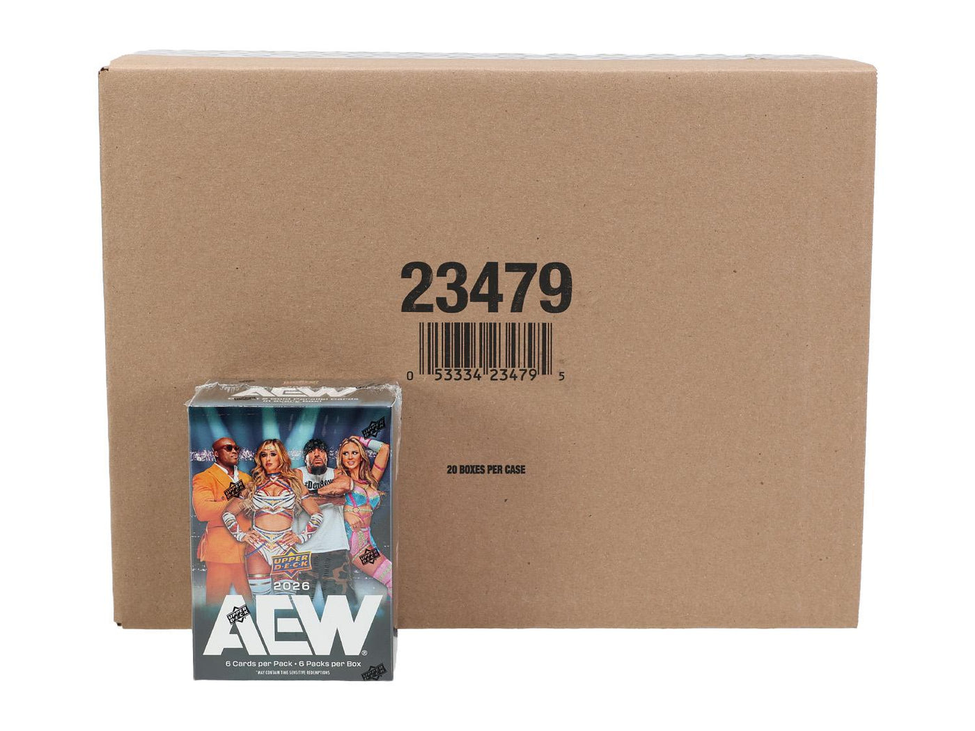 2026 Upper Deck AEW All Elite Wrestling Blaster 20-Box Case