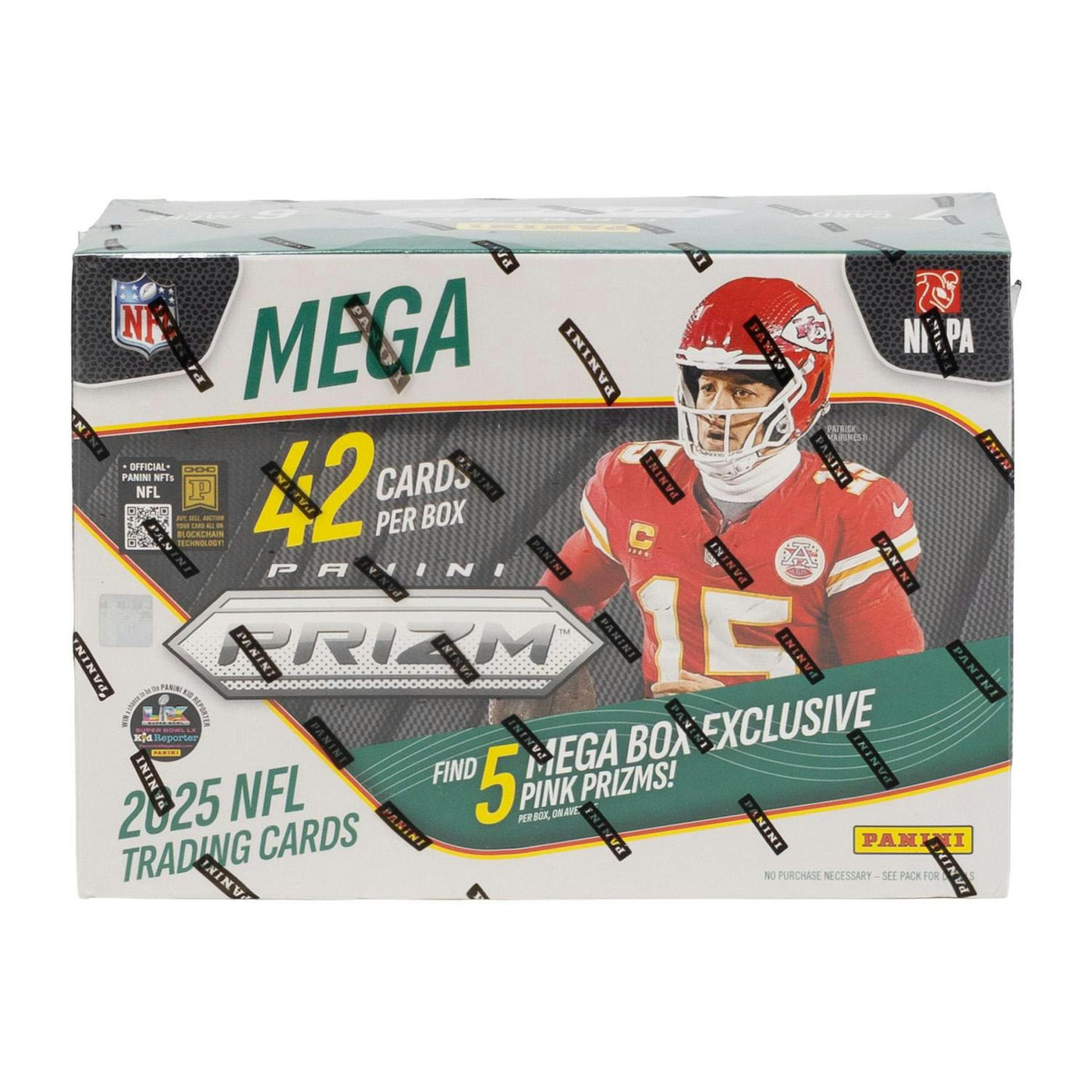 2025 Panini Prizm Football Mega Box (Pink Prizms!)