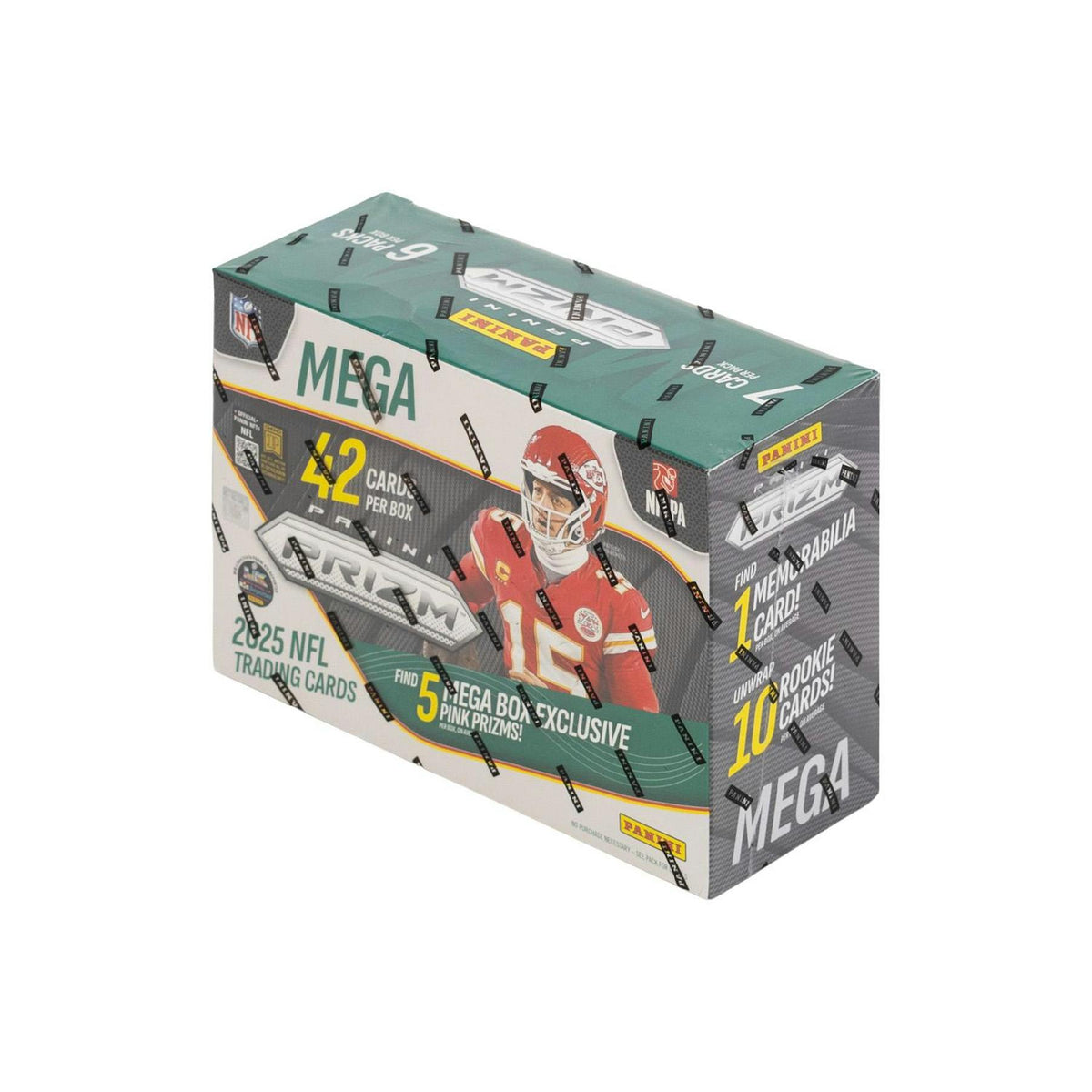 2025 Panini Prizm Football Mega Box (Pink Prizms!)