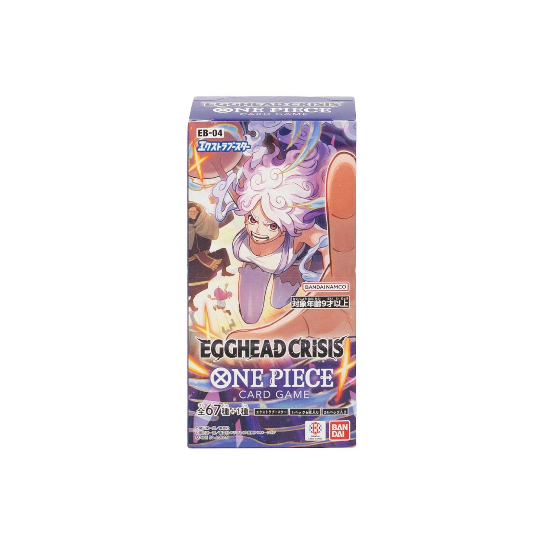 One Piece TCG: Egghead Crisis (EB-04) Extra Booster Box (Japanese)