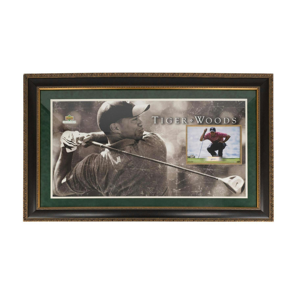 Tiger Woods 4'x2.5' Framed 8x10 Auto #50/50 UDA Authentic