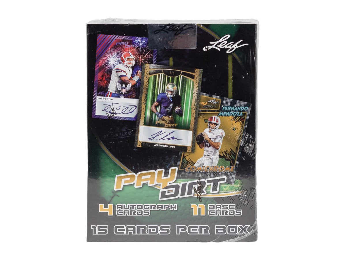 2026 Leaf Paydirt Football Hobby Box