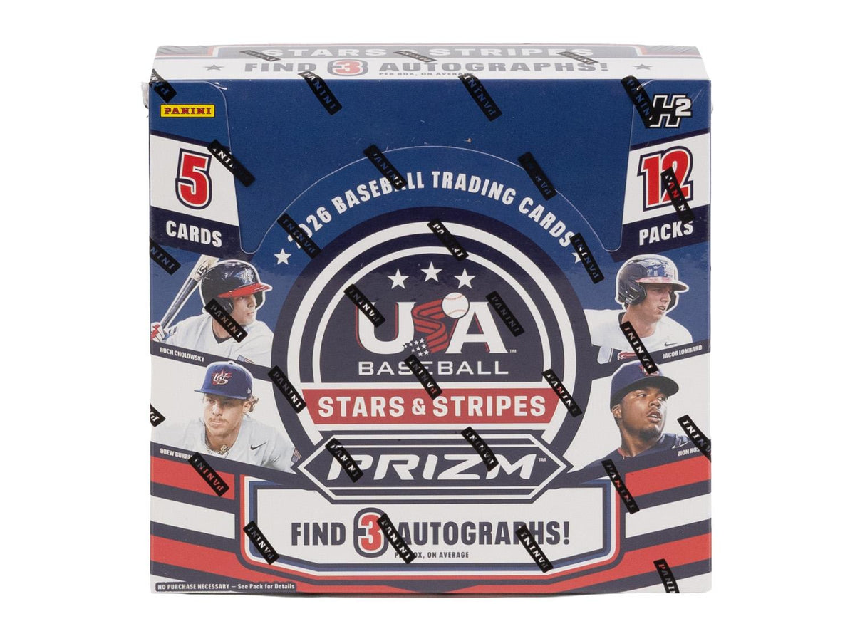 2026 Panini USA Stars & Stripes Prizm Baseball H2 Box