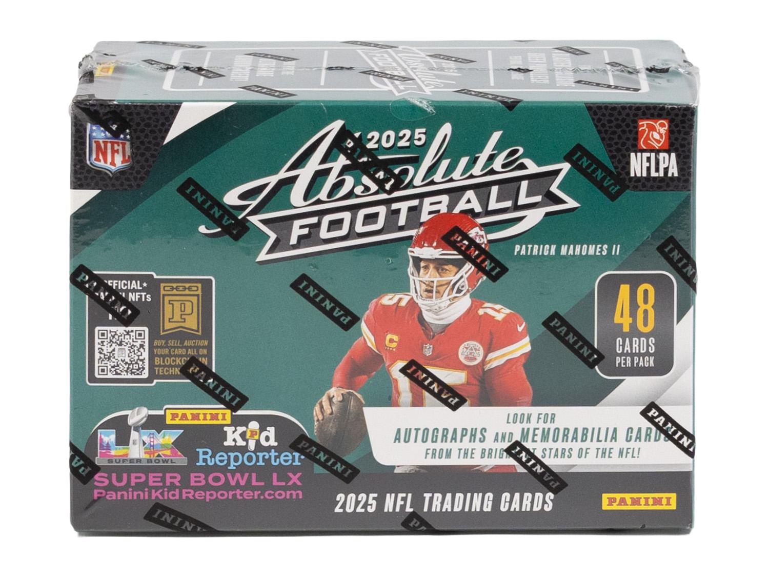 2025 Panini Absolute Football Blaster Box (Green Parallels!) (Green Box)