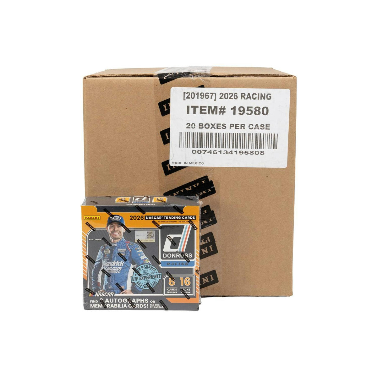 2026 Panini Donruss NASCAR Racing Hobby 20-Box Case