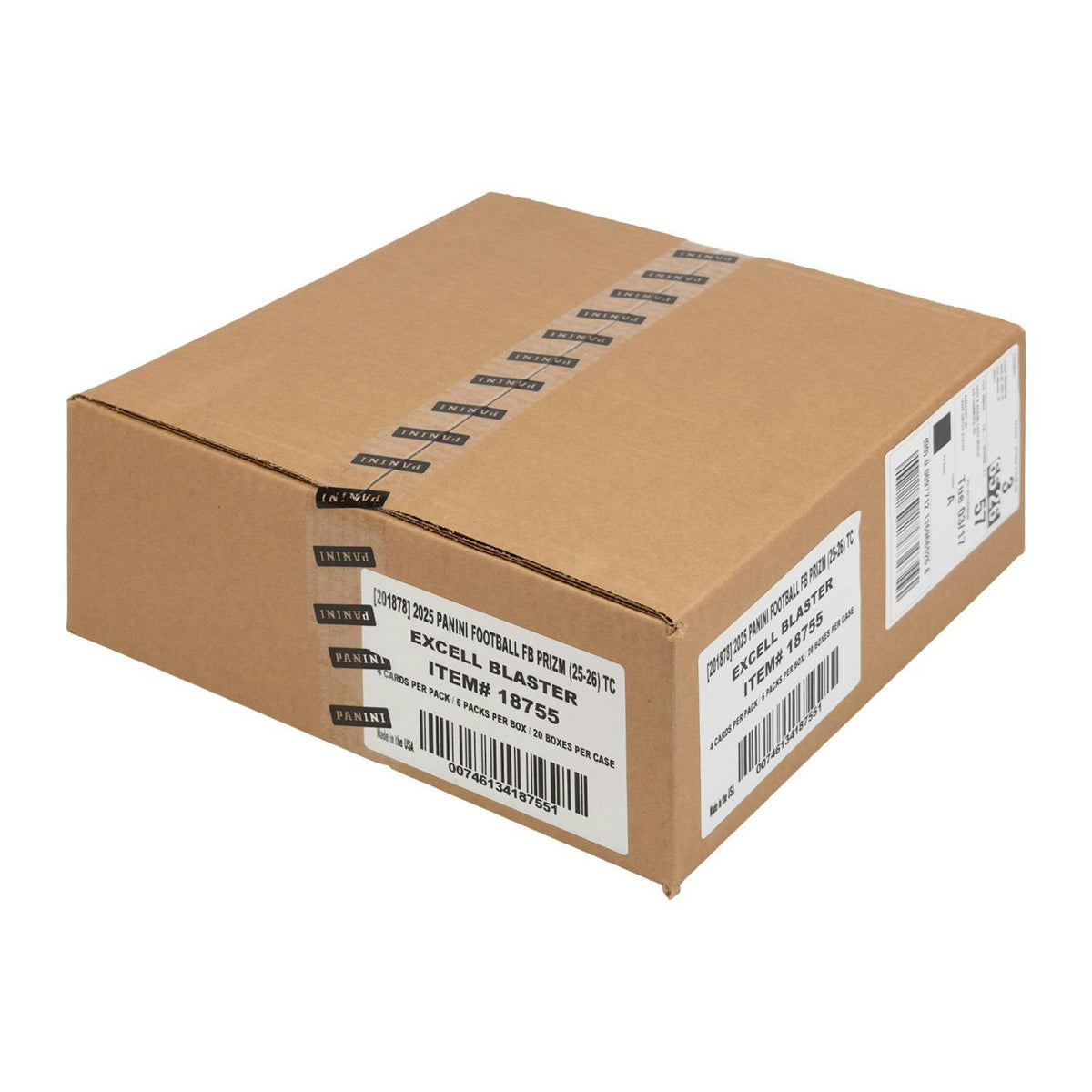2025 Panini Prizm Football Blaster 20-Box Case (Disco Prizms!)