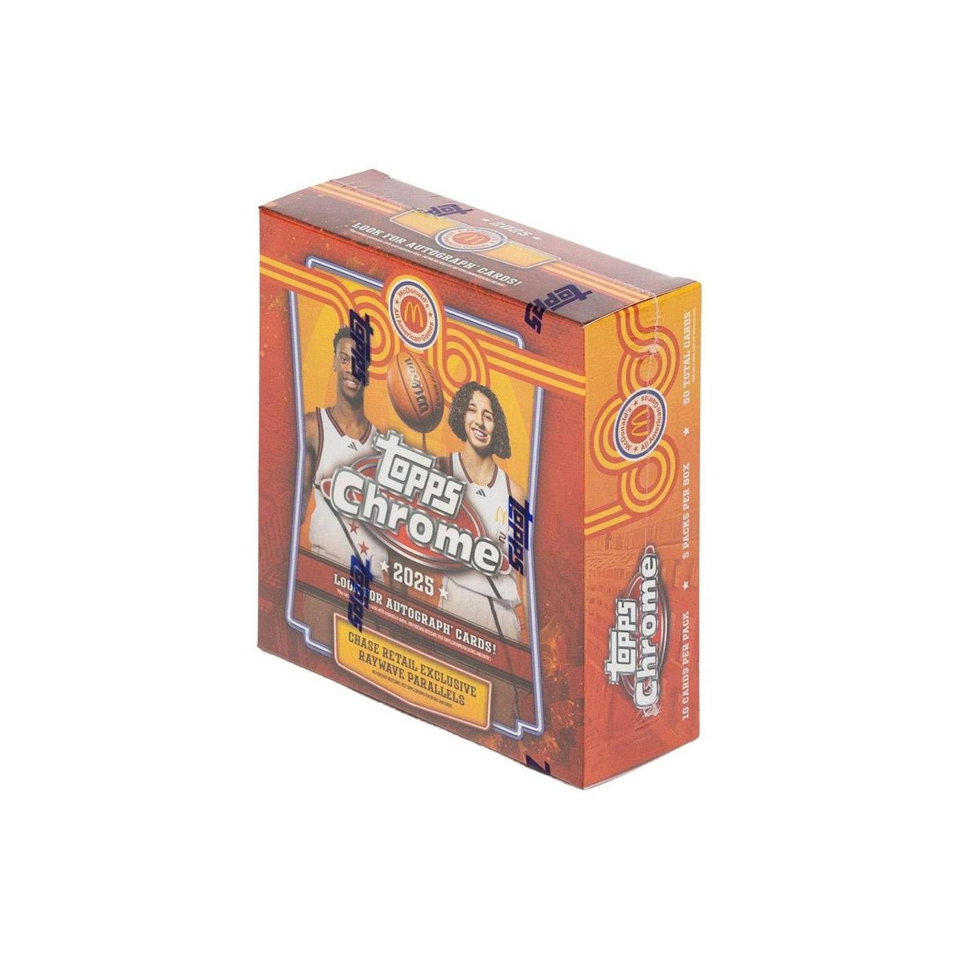 2025 Topps Chrome McDonald's All American Basketball Mega Box