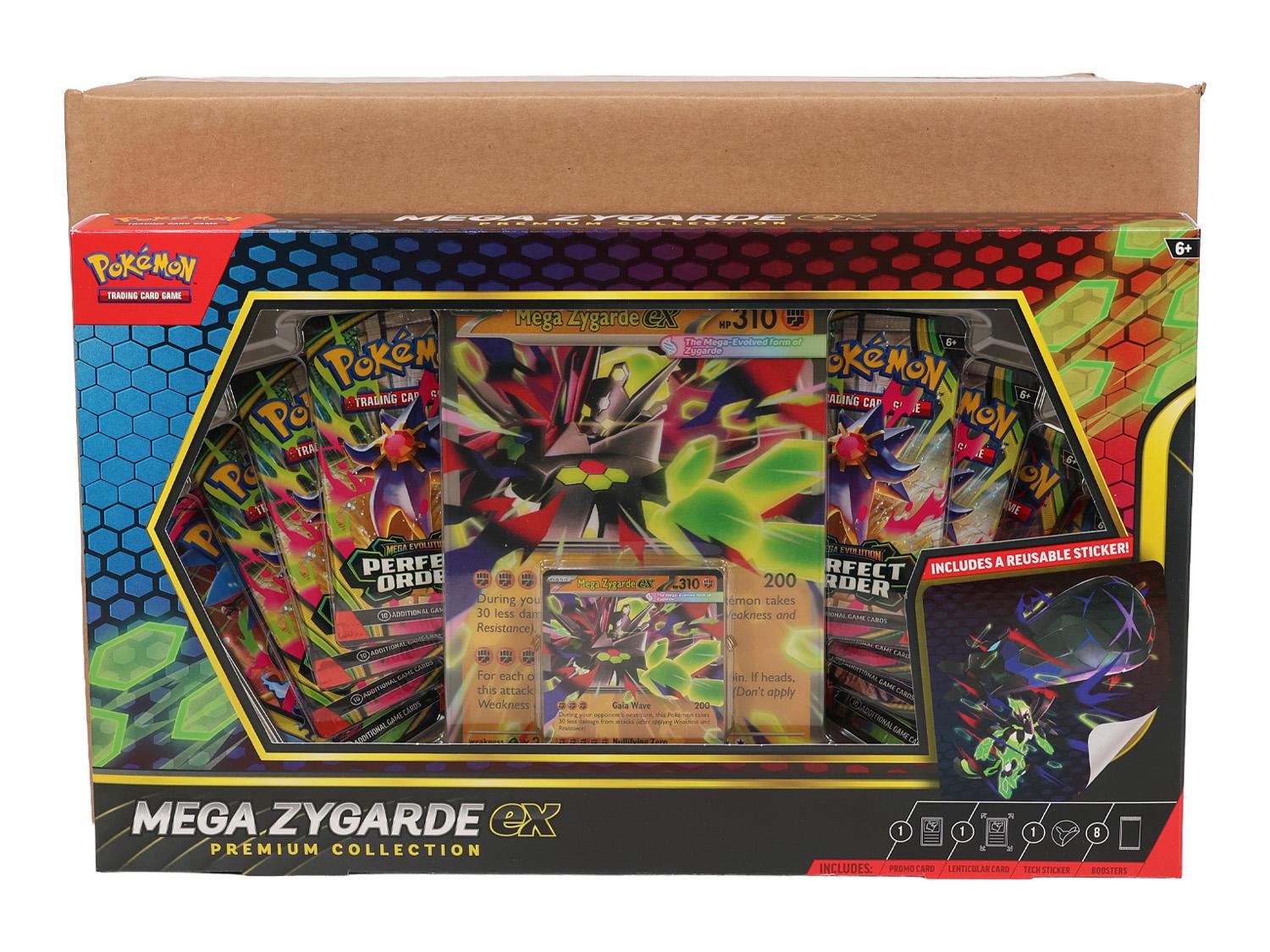 Pokemon Mega Zygarde ex Premium Collection 6-Box Case