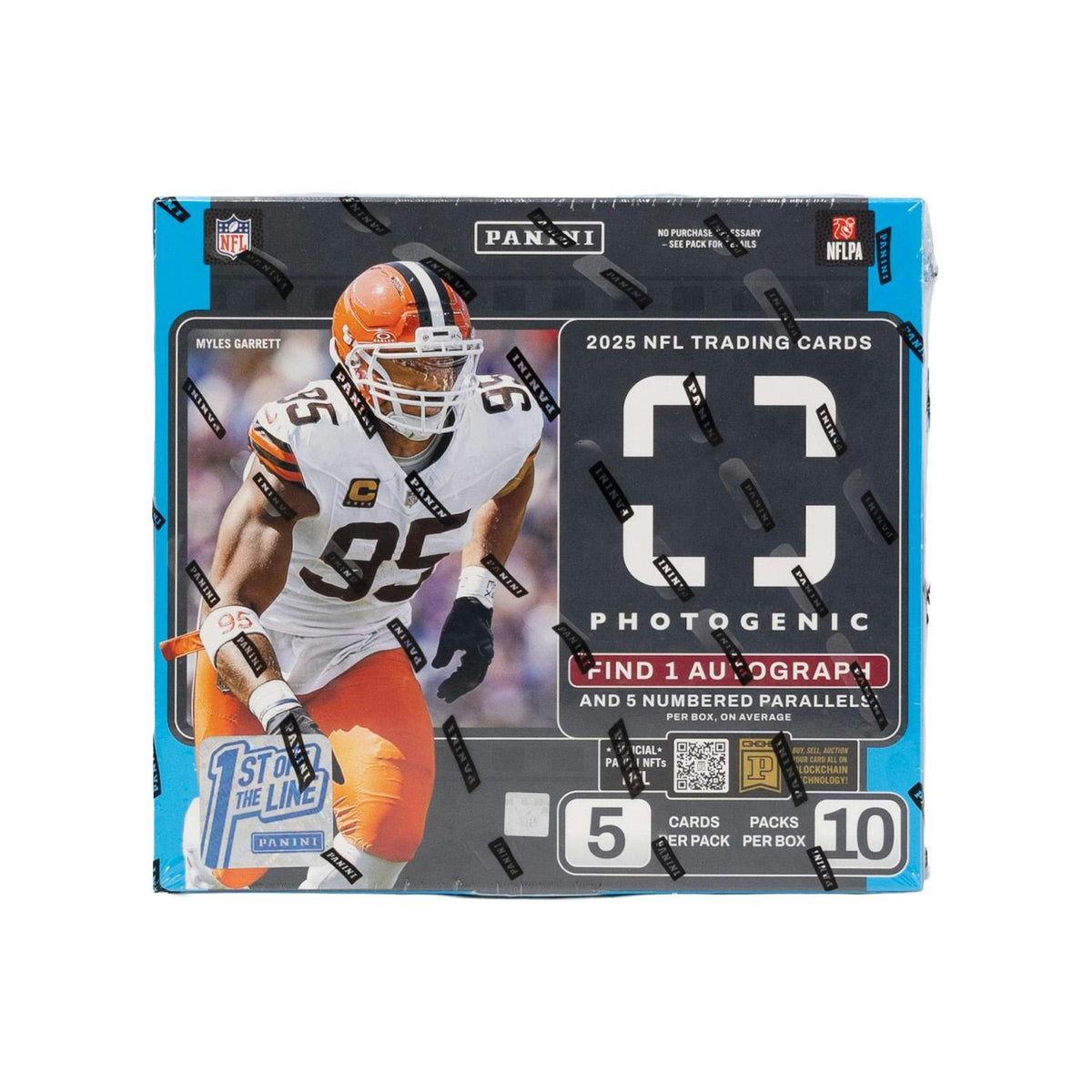 2025 Panini Photogenic Football 1st Off The Line FOTL Hobby Box