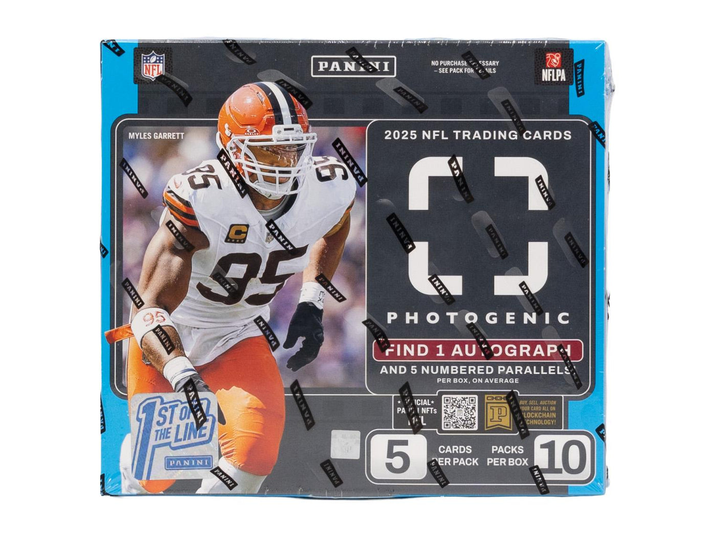 2025 Panini Photogenic Football 1st Off The Line FOTL Hobby Box