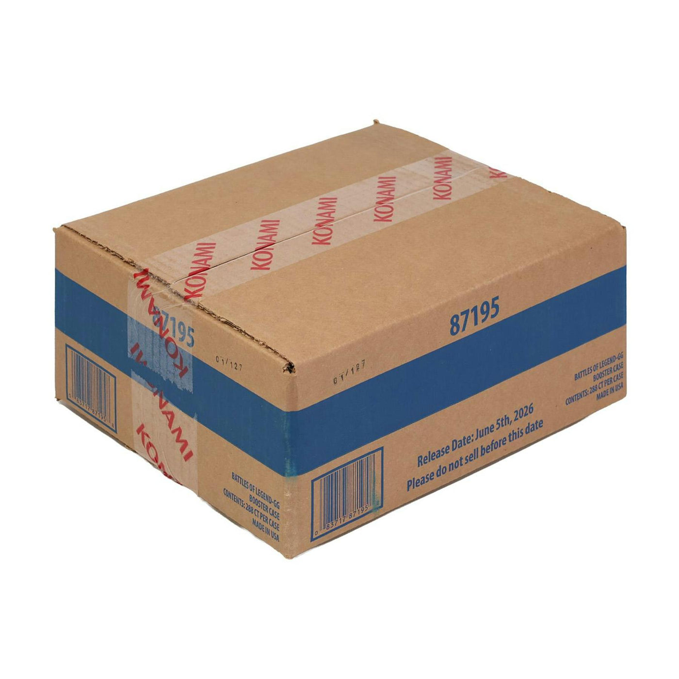 Yu-Gi-Oh Battles of Legend: Glorious Gallery Booster 12-Box Case