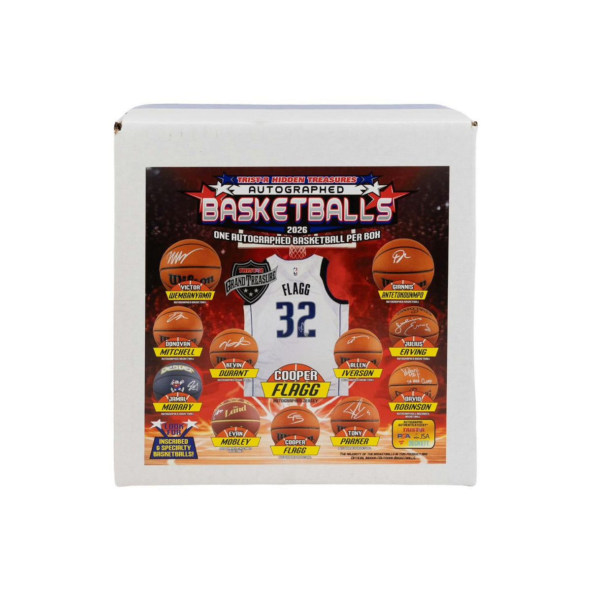 2026 TriStar Hidden Treasures Autographed Basketball Hobby Box
