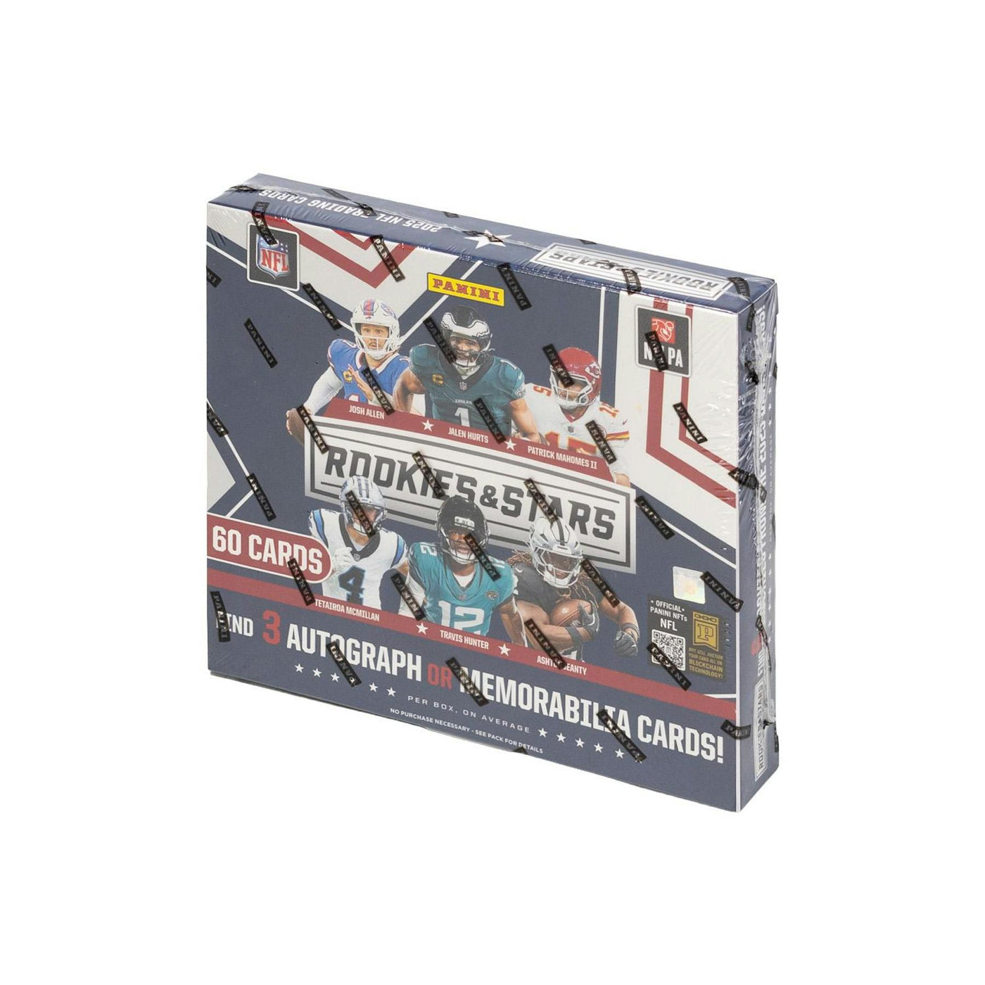 2025 Panini Rookies & Stars Football Hobby Preferred 12-Box Case