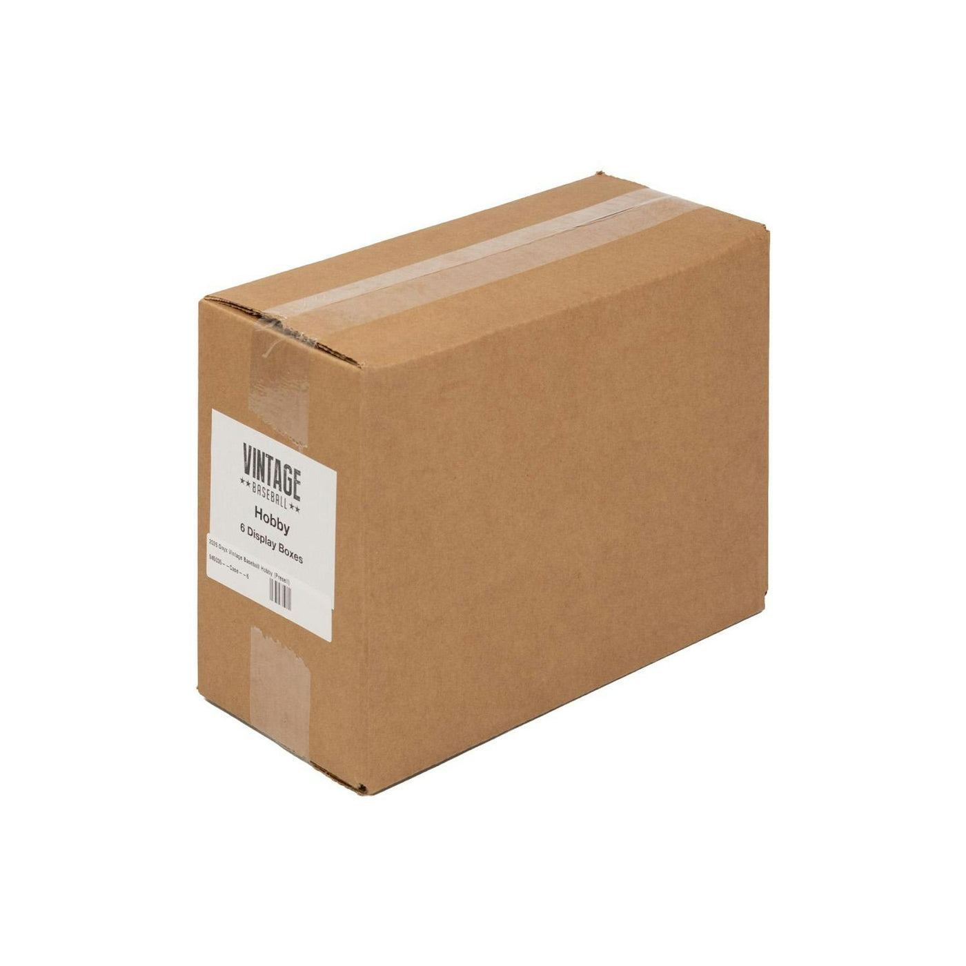 2026 Onyx Vintage Baseball Hobby 6-Box Case