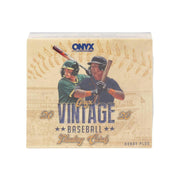 2026 Onyx Vintage Baseball Mega 6-Box Case