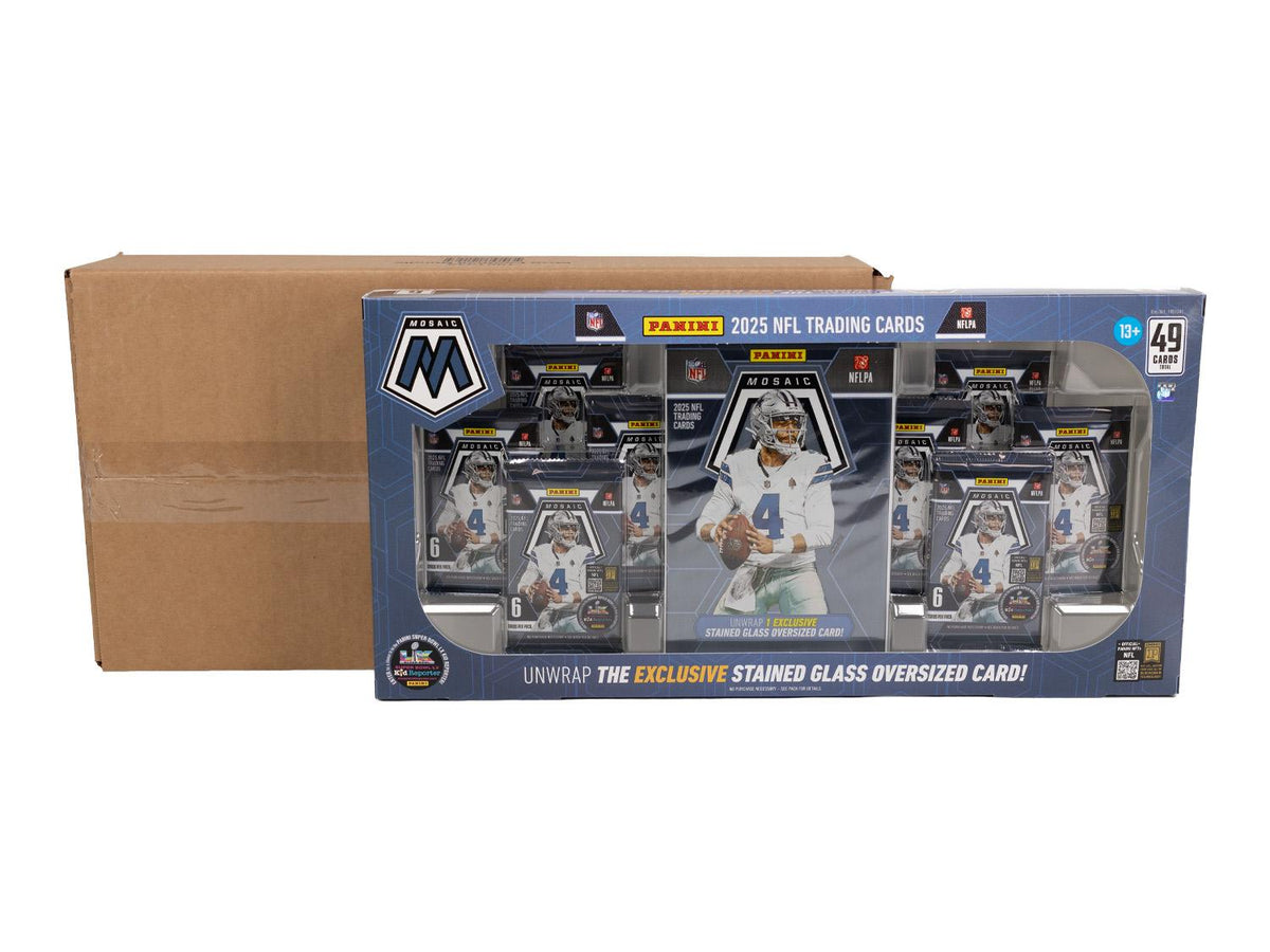 2025 Panini Mosaic Football Super 2-Box Case