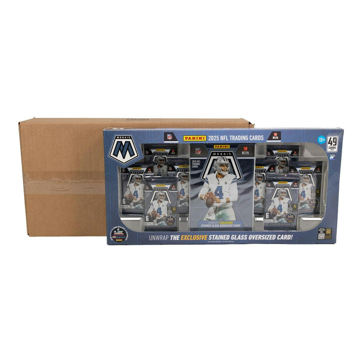 2025 Panini Mosaic Football Super 2-Box Case