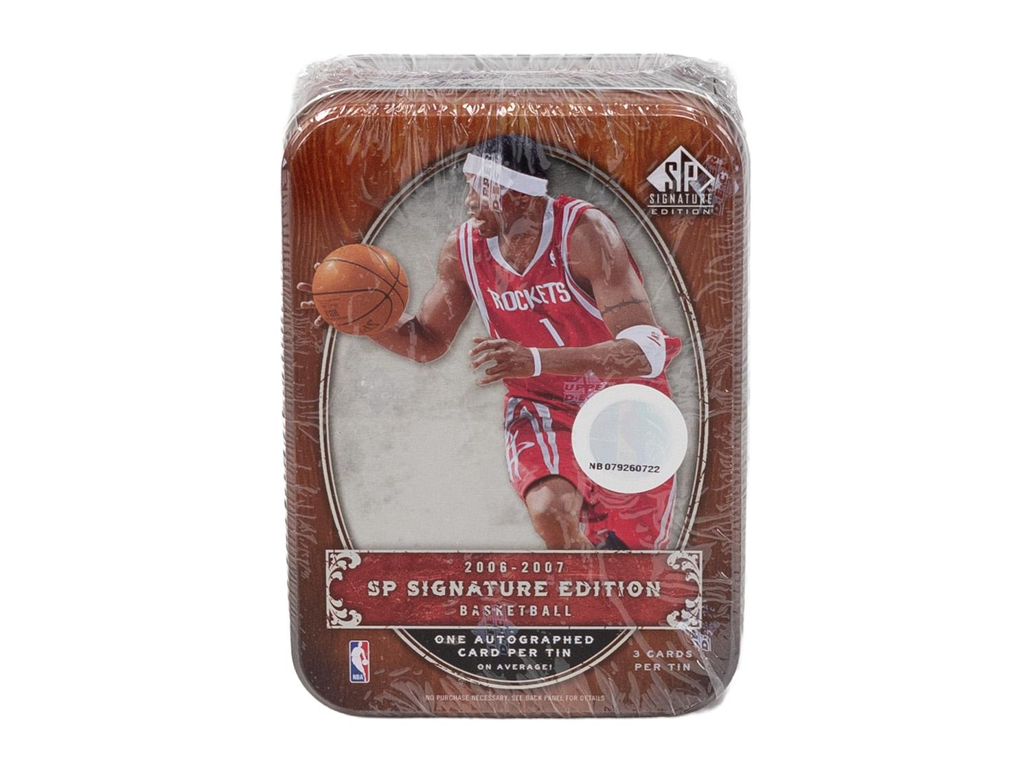 2006/07 Upper Deck SP Signature Basketball Hobby Box (Tin) (Tracy McGrady)