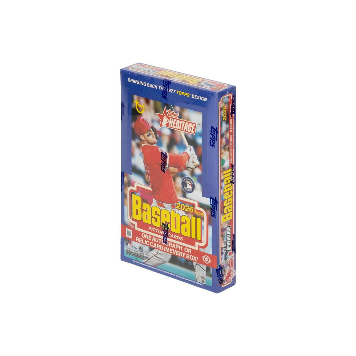 2026 Topps Heritage Baseball Hobby 12-Box Case