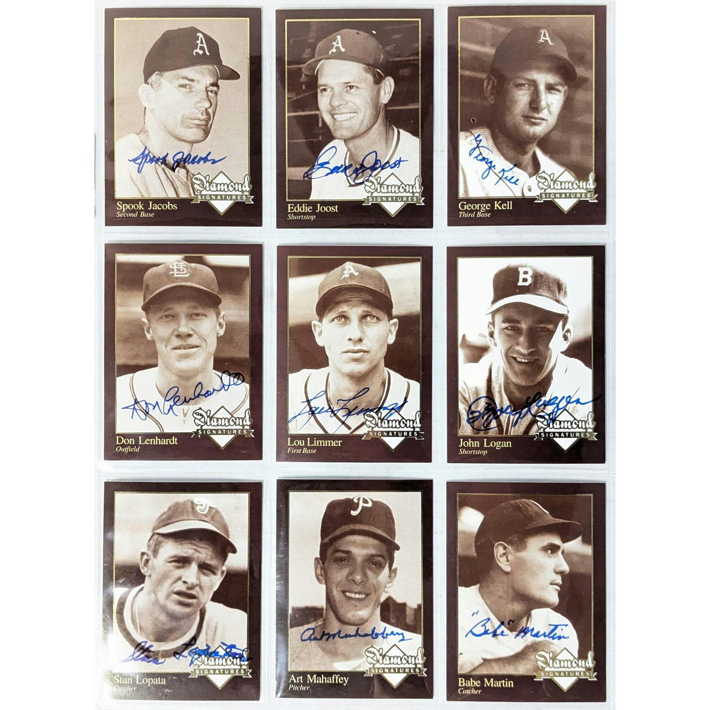 2006 Diamond Signatures Baseball 45-Card Autographed Set (Reed Buy)