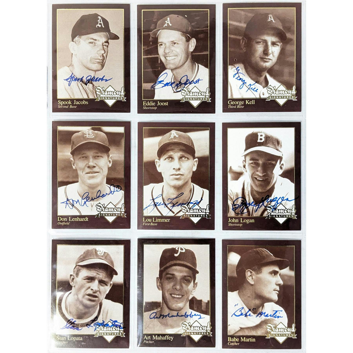 2006 Diamond Signatures Baseball 45-Card Autographed Set (Reed Buy)