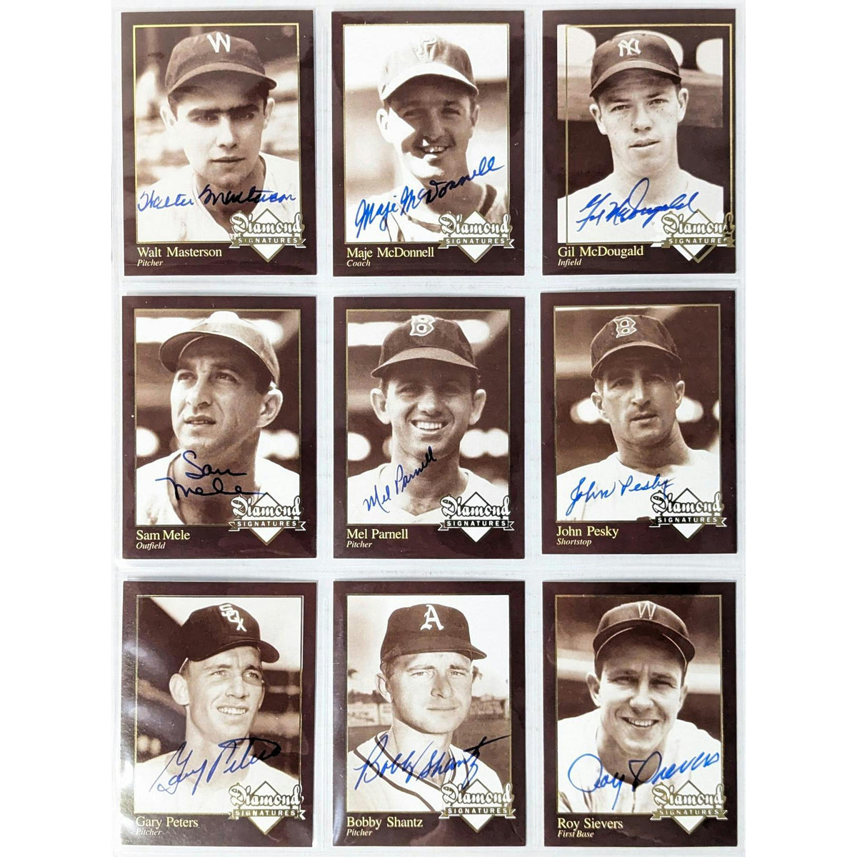 2006 Diamond Signatures Baseball 45-Card Autographed Set (Reed Buy)