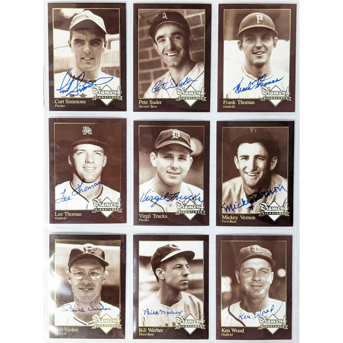 2006 Diamond Signatures Baseball 45-Card Autographed Set (Reed Buy)