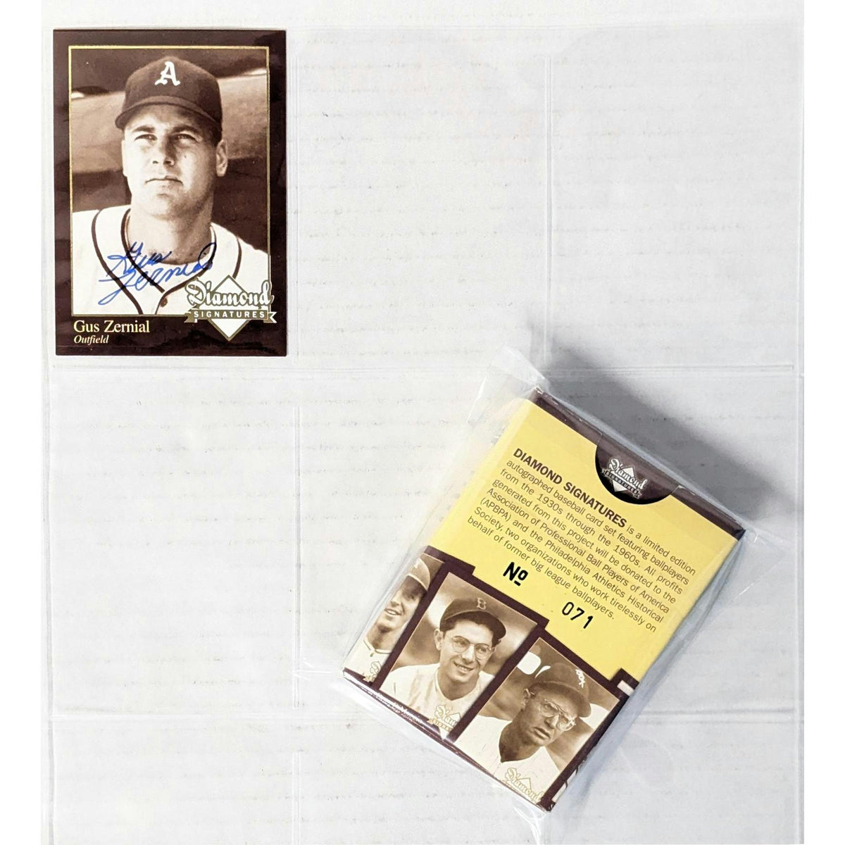 2006 Diamond Signatures Baseball 45-Card Autographed Set (Reed Buy)