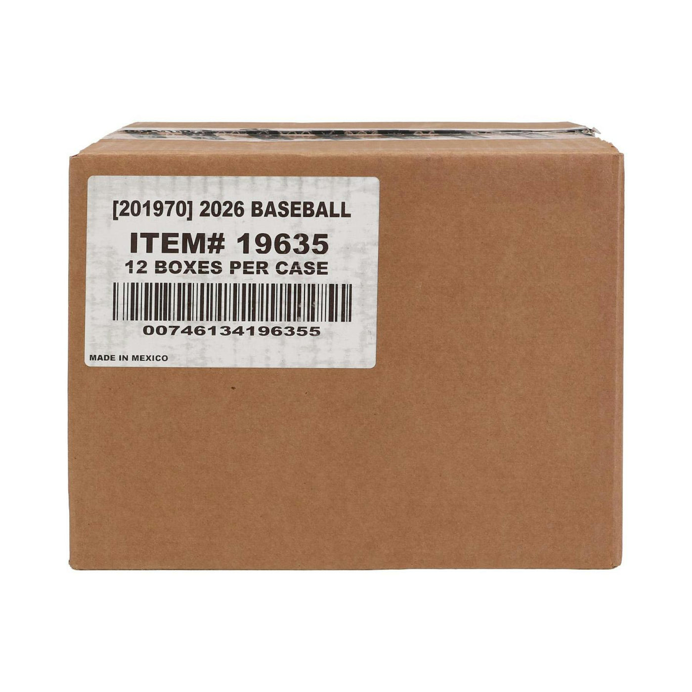 2026 Panini Donruss Baseball Hobby 12-Box Case