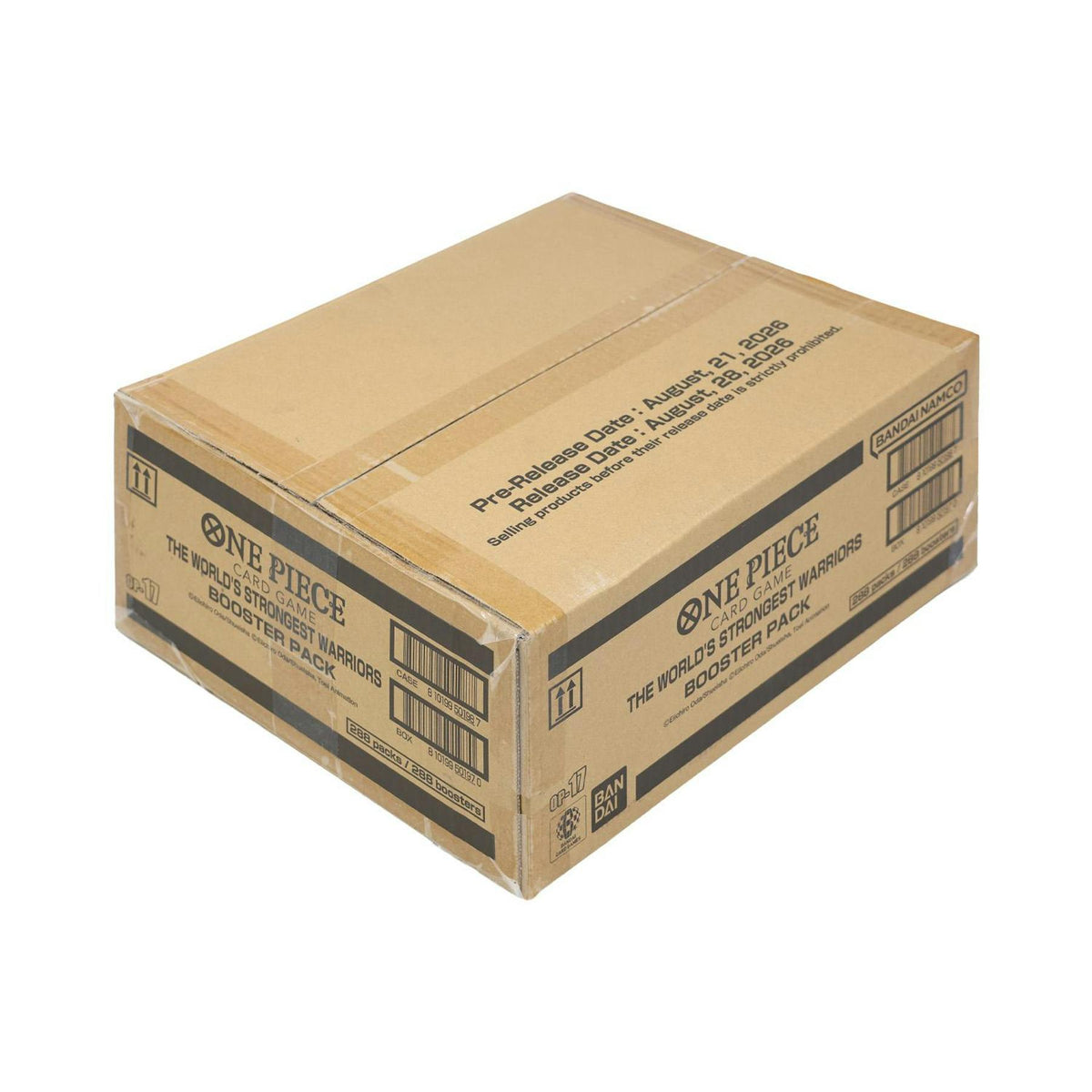 One Piece TCG: The World's Strongest Warriors (OP-17) Booster 12-Box Case