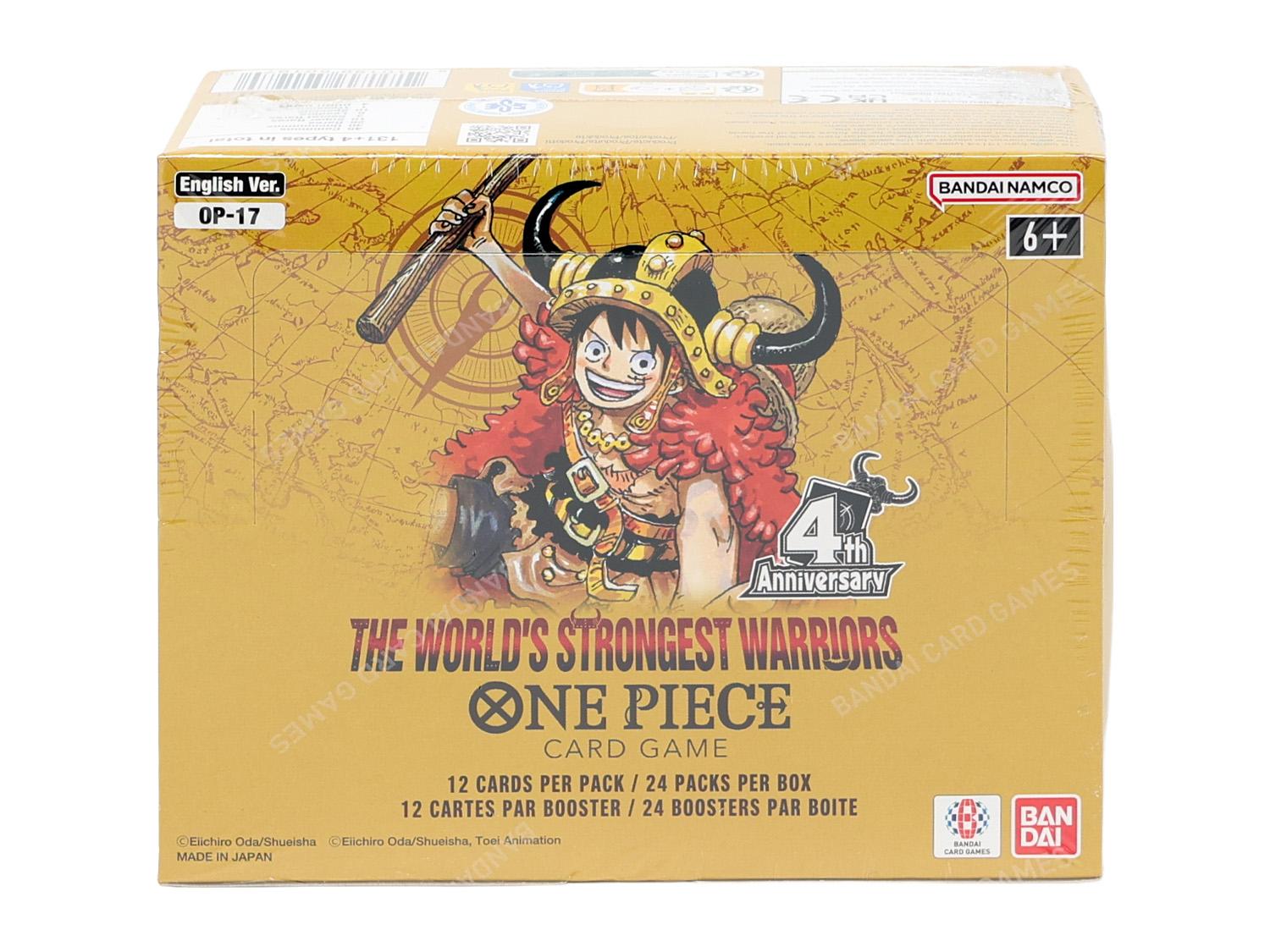 One Piece TCG: The World's Strongest Warriors (OP-17) Booster Box