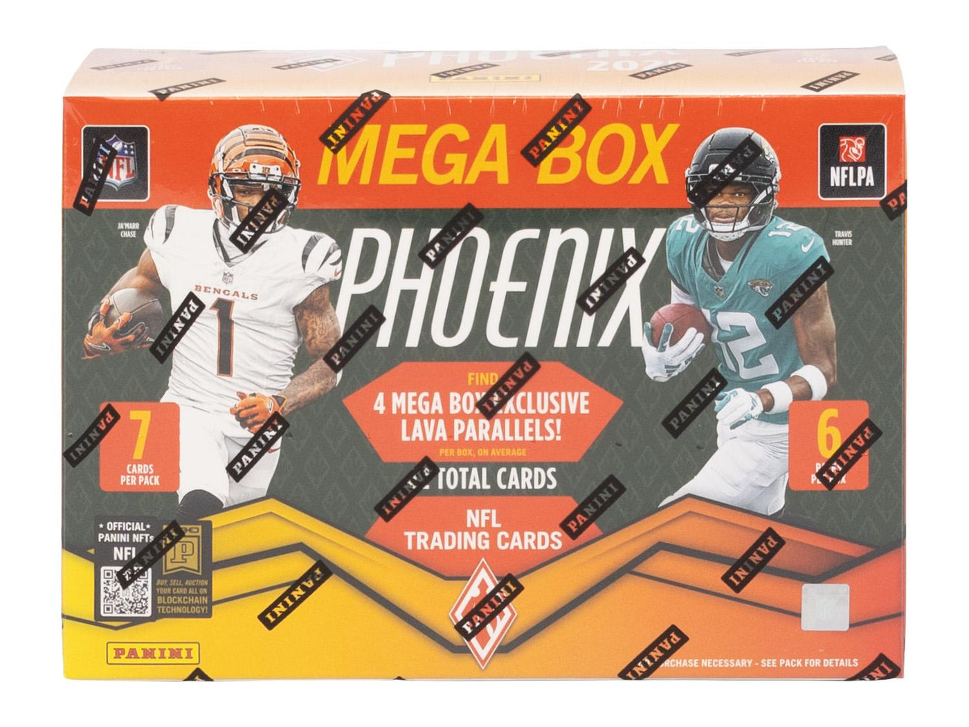 2025 Panini Phoenix Football Mega Box (Lava Parallels!)
