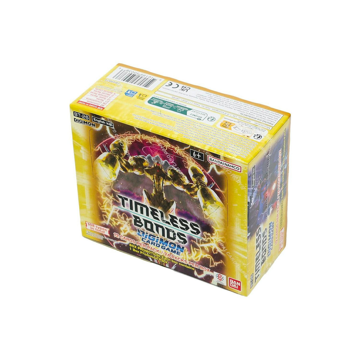 Digimon Timeless Bonds Booster 12-Box Case (Presell)