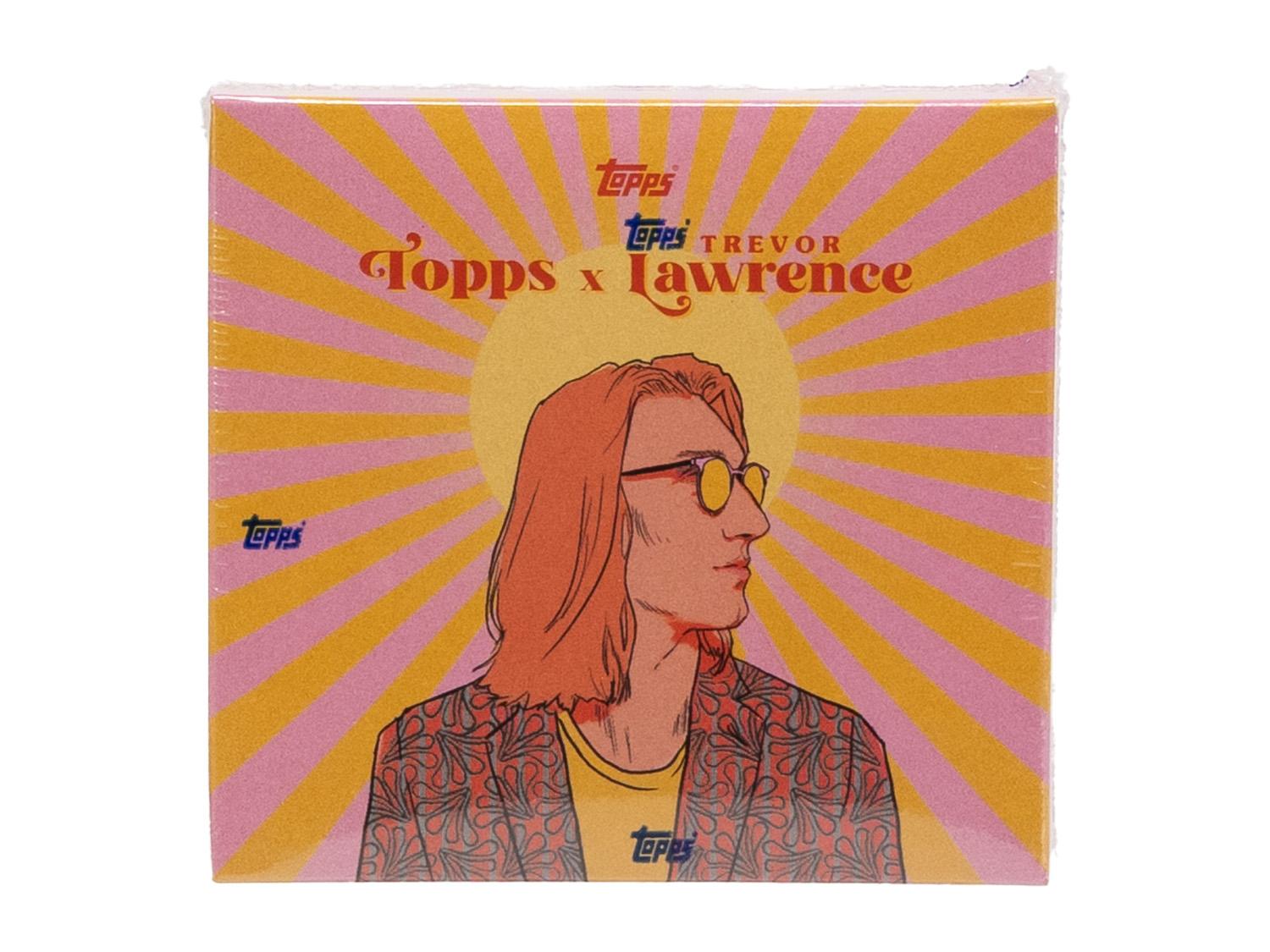 2021 Topps X Trevor Lawrence Football Box Sun Edition