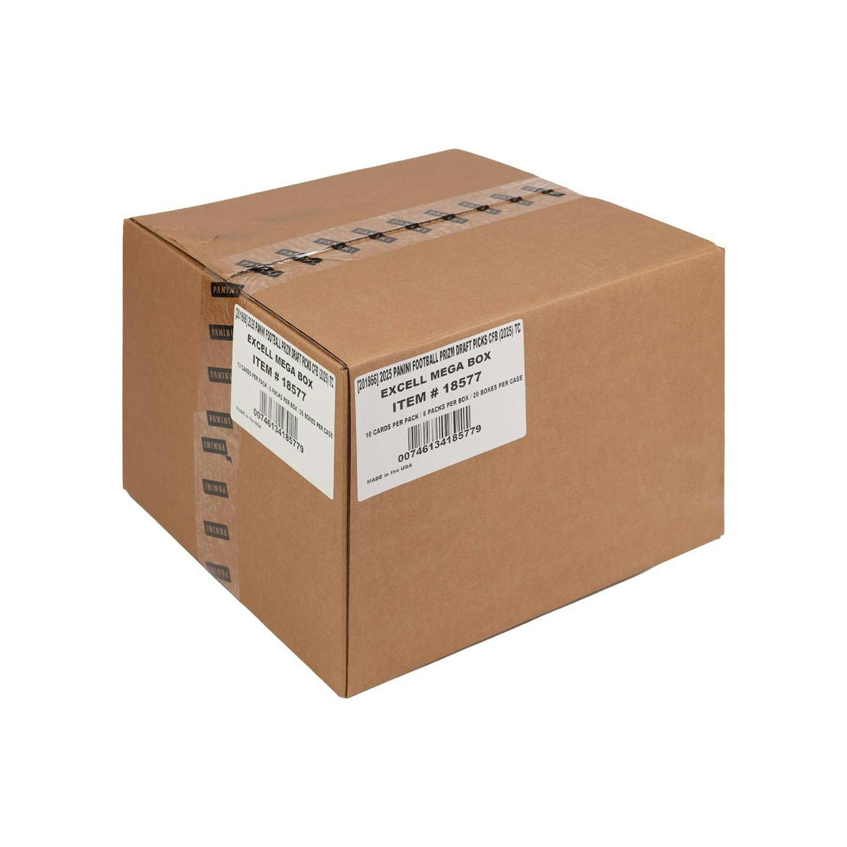 2025 Panini Prizm Draft Picks Football Mega 20-Box Case (Red Ice and Red Flash)