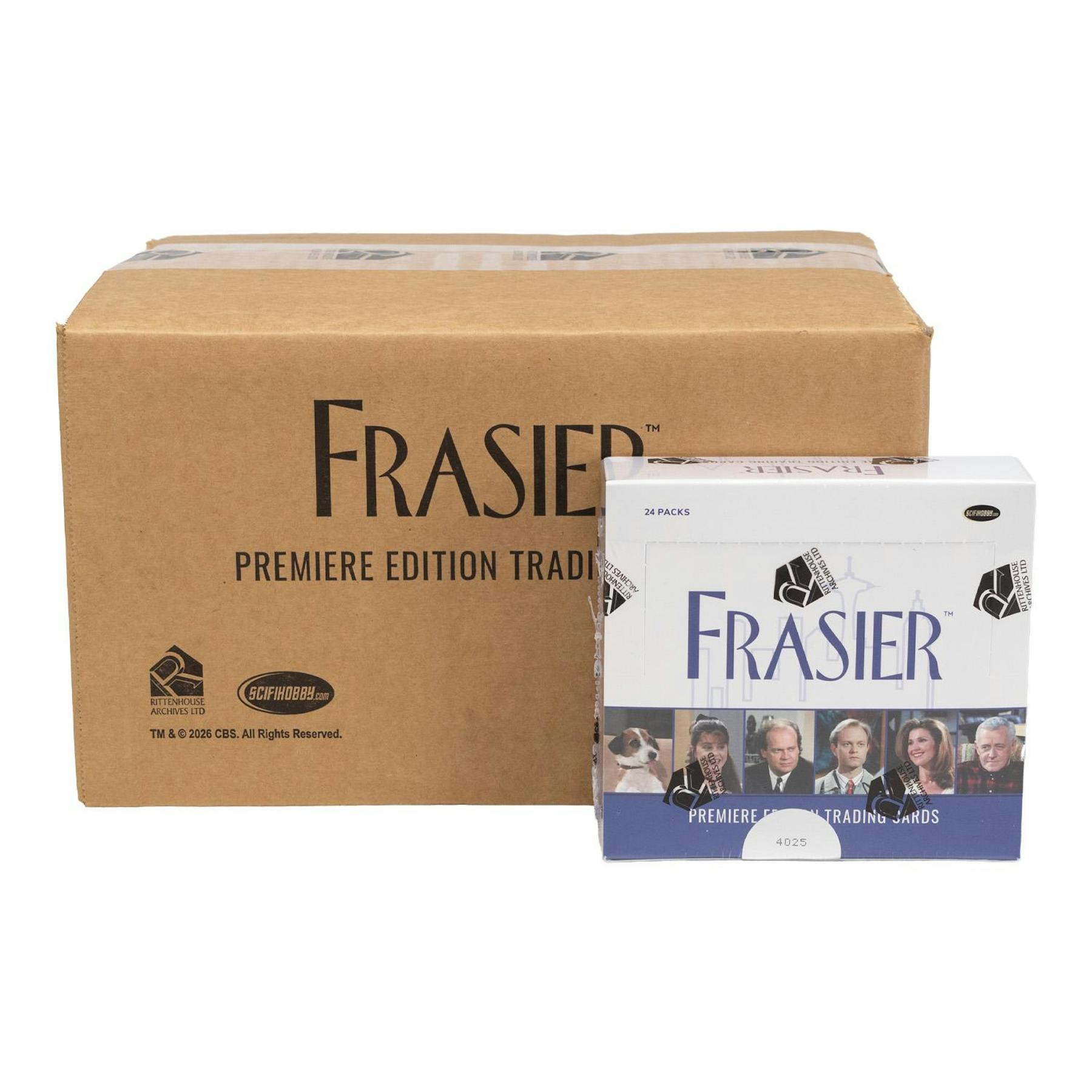 2026 Rittenhouse Frasier Premiere Edition Hobby 12-Box Case