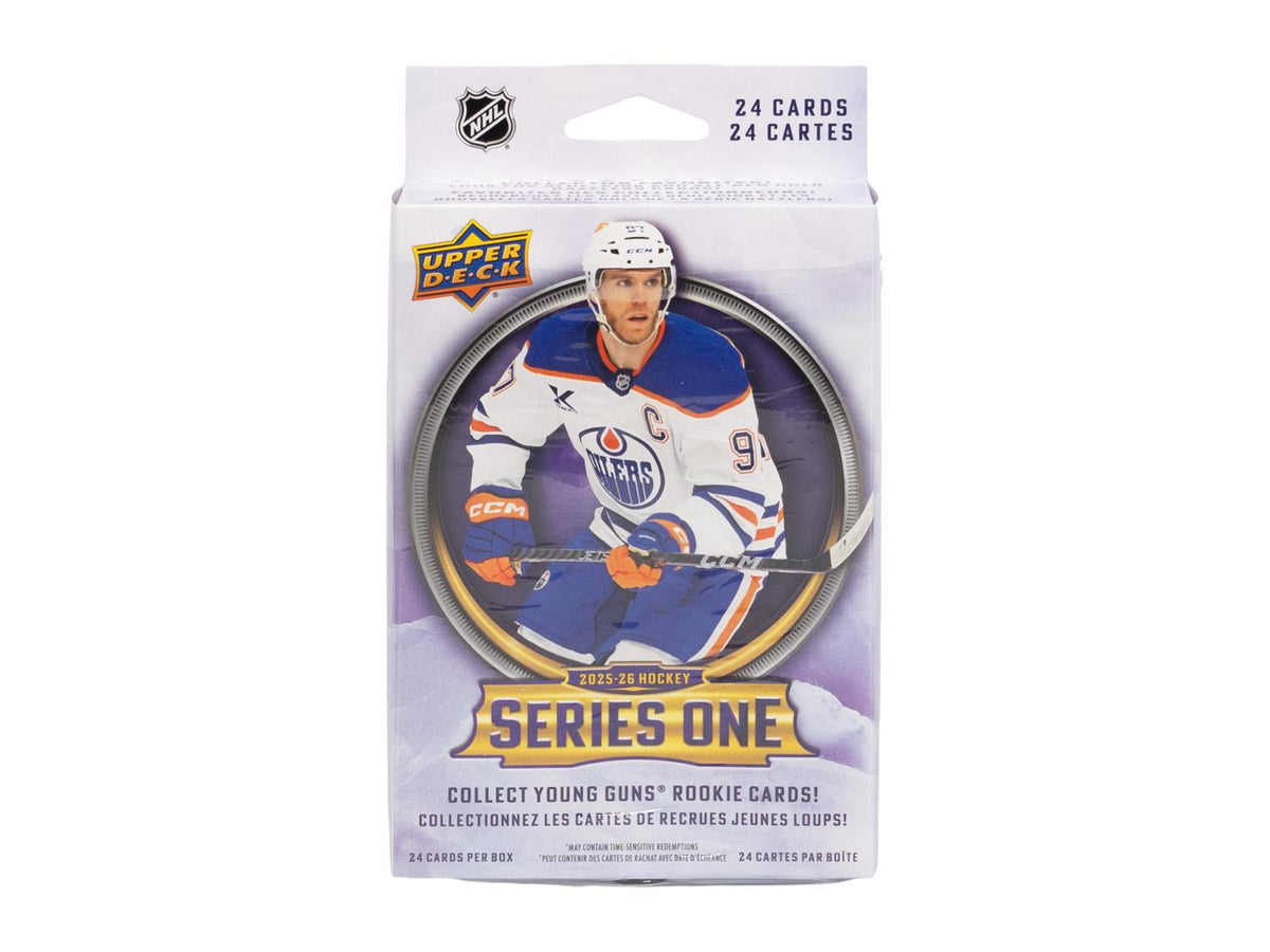 2025/26 Upper Deck Series 1 Hockey Hanger Box