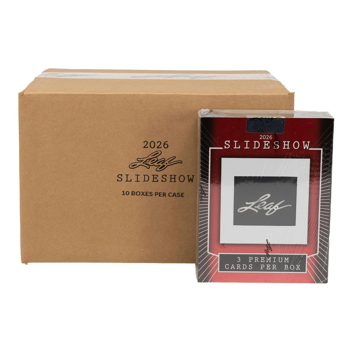 2026 Leaf Slideshow Hobby 10-Box Case