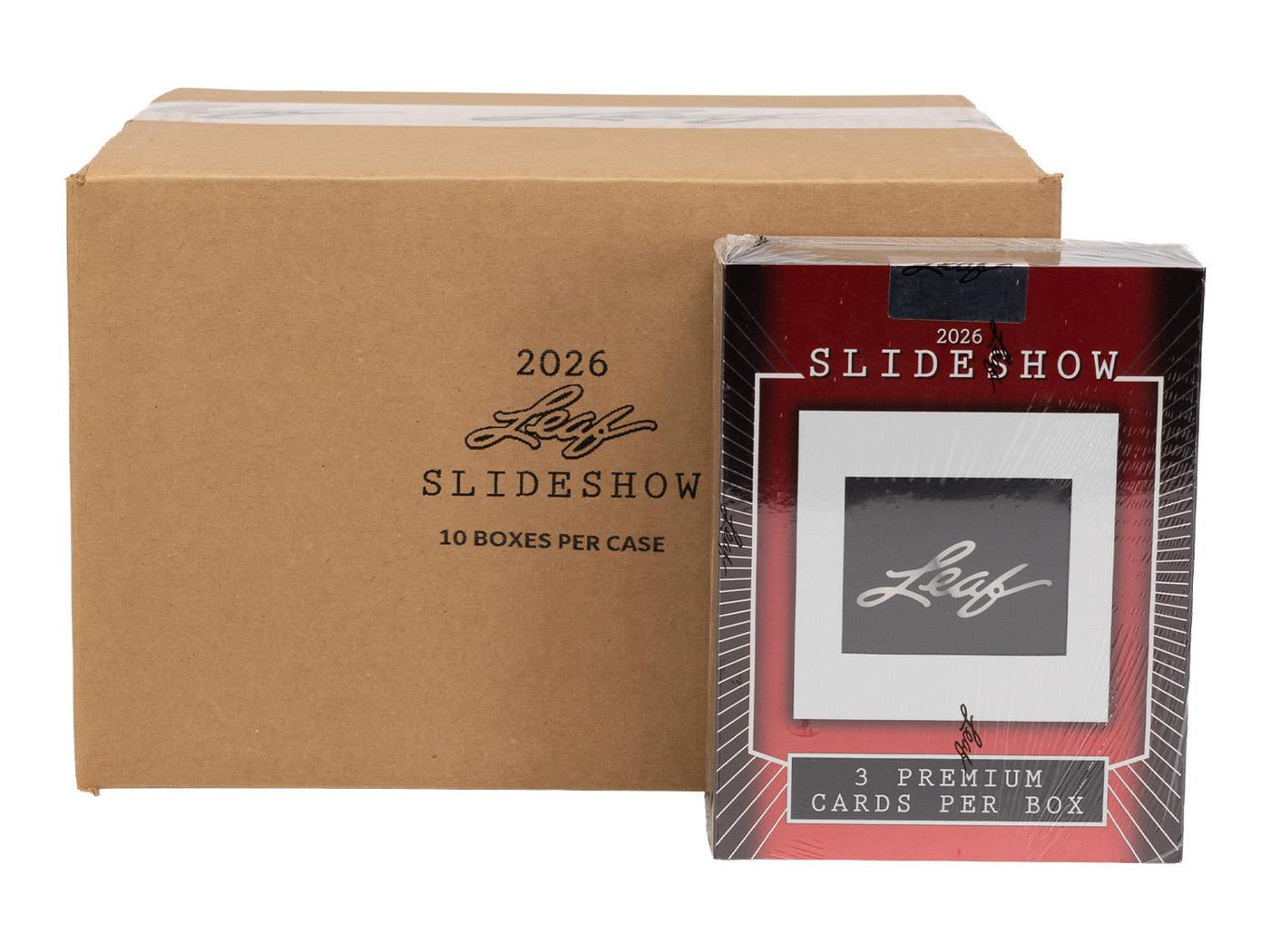2026 Leaf Slideshow Hobby 10-Box Case