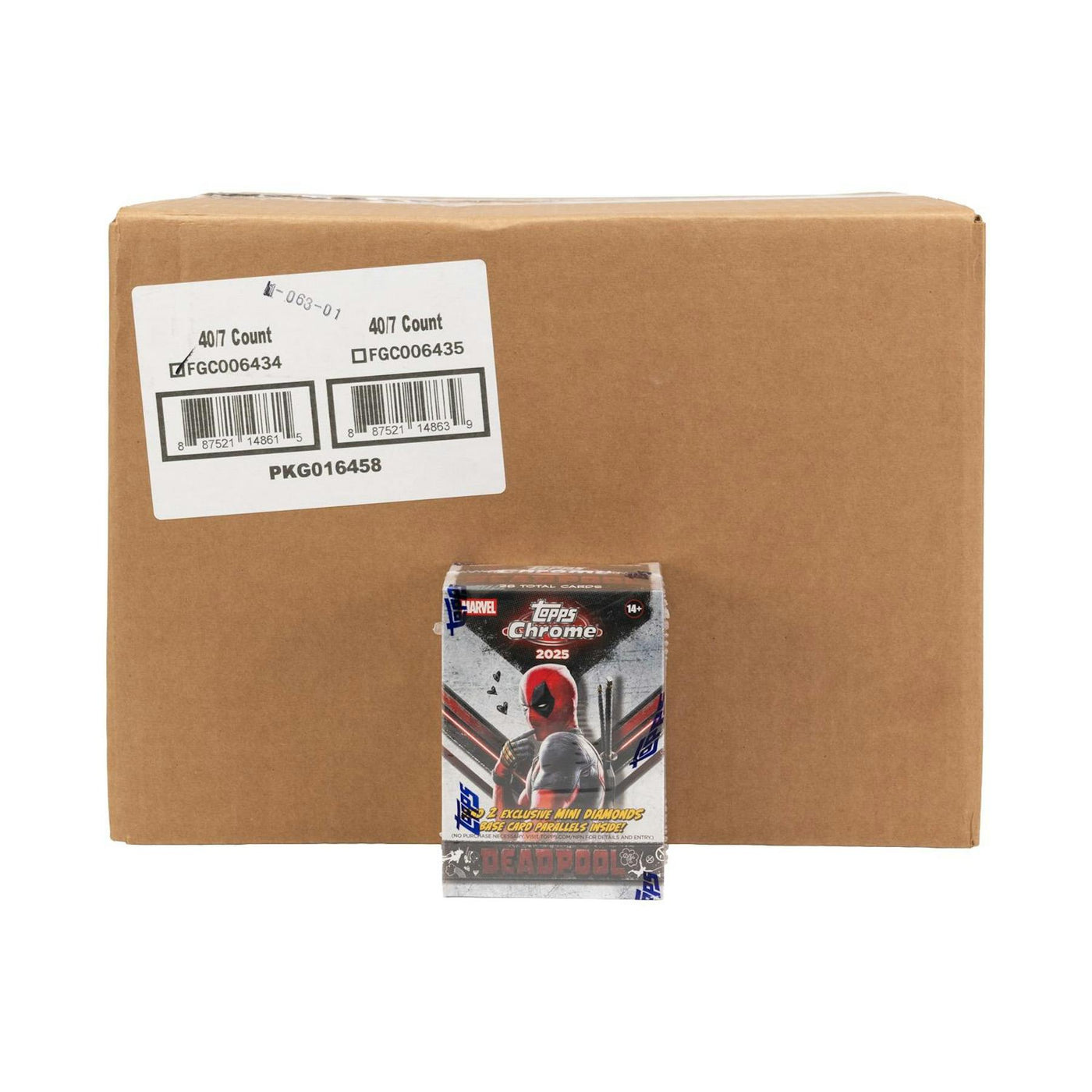 2025 Topps Deadpool Chrome Blaster 40-Box Case