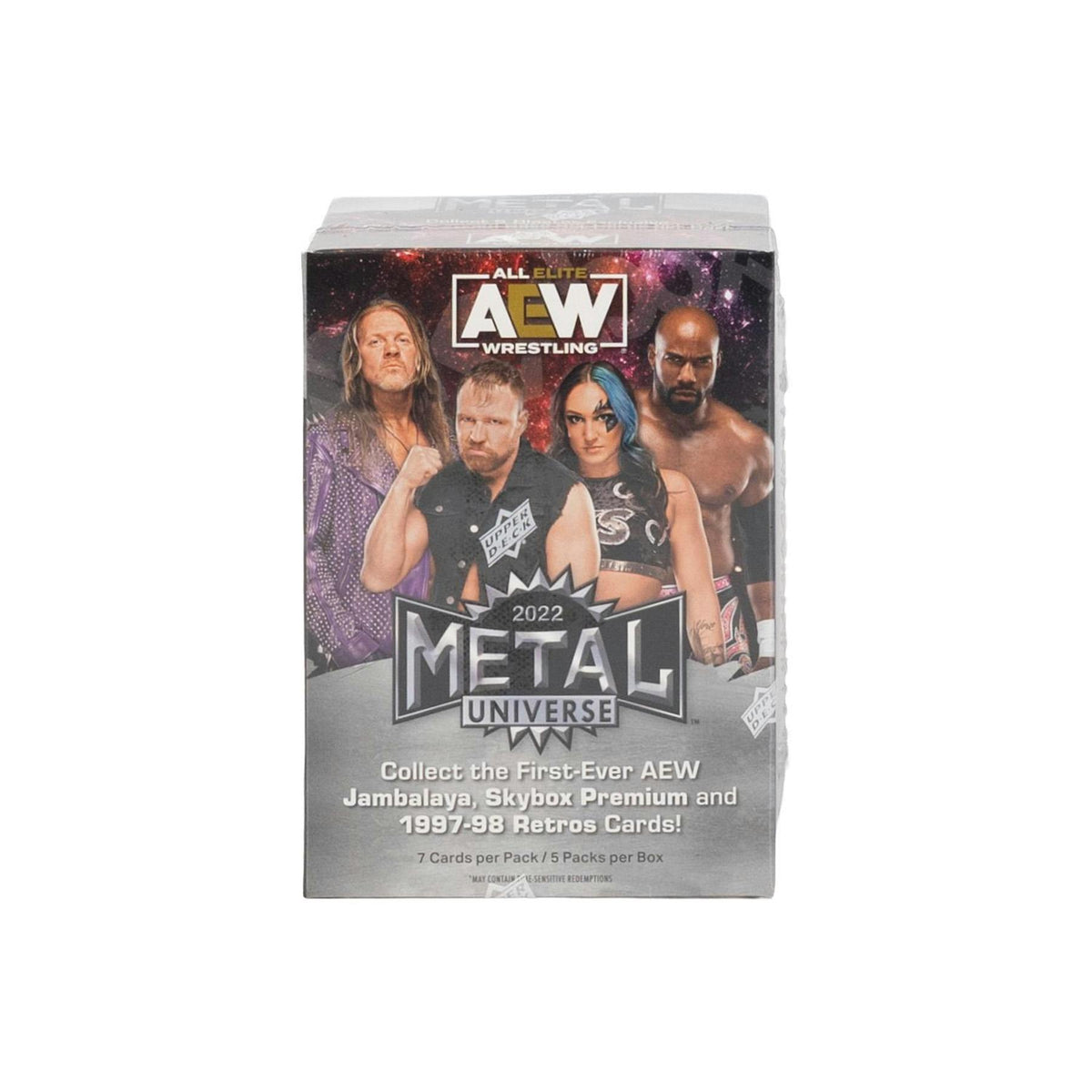 2022 Upper Deck AEW Metal Universe Wrestling Blaster Box