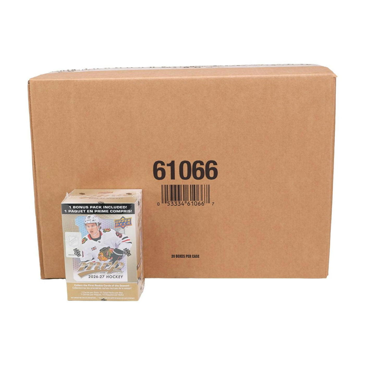 2026/27 Upper Deck MVP Hockey Blaster 20-Box Case