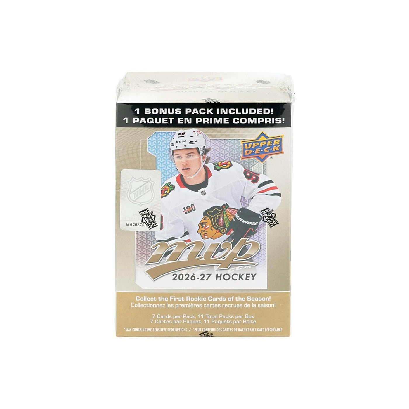 2026/27 Upper Deck MVP Hockey Blaster 20-Box Case